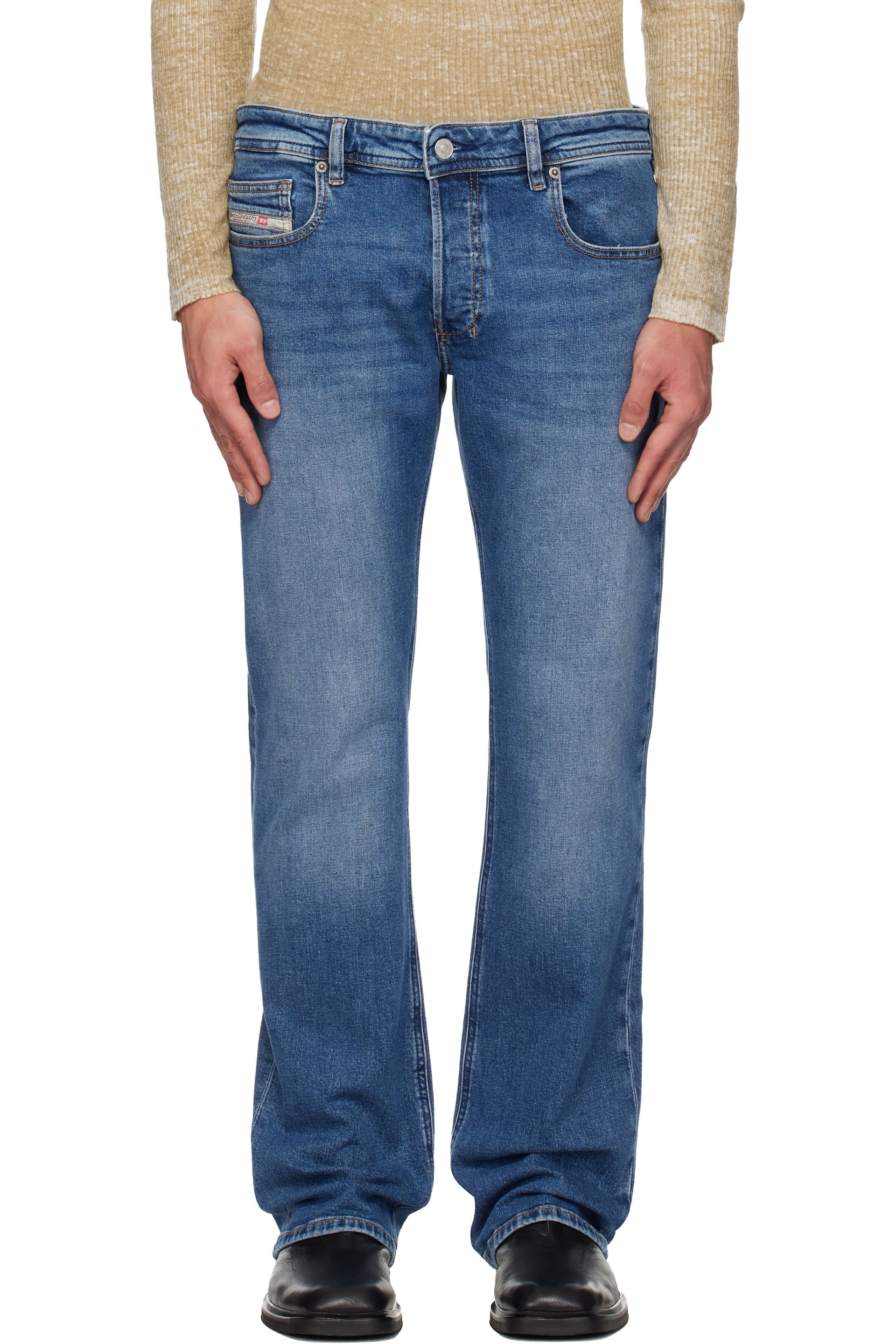 Diesel - Blue Bootcut 2007 Zatiny 0adbi Jeans