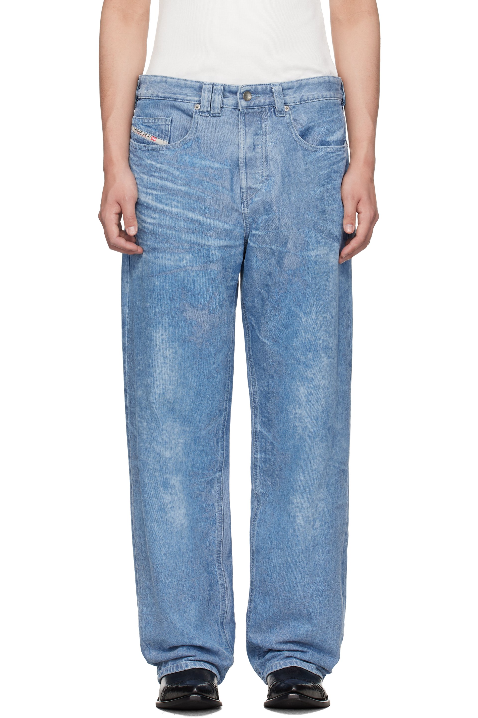Diesel - Blue 2001 D-Macro-FSI1 Jeans