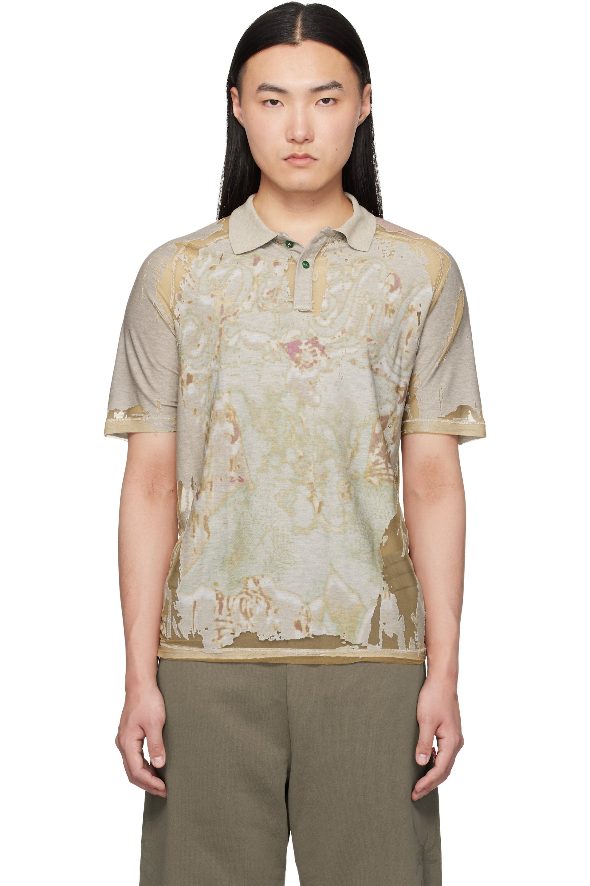 Diesel - Beige T-Hector Polo