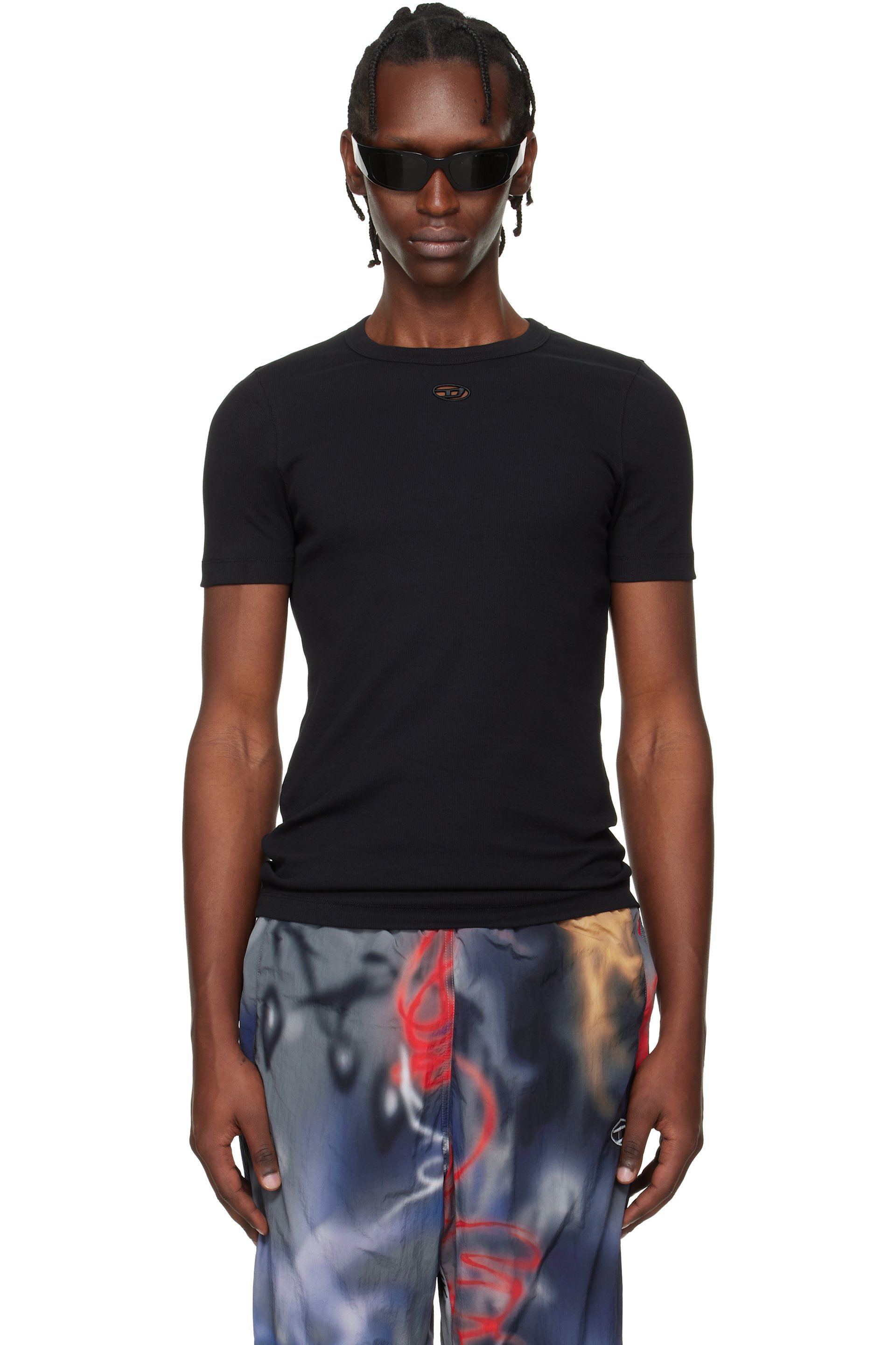 Diesel - Black T-Ribber Dco T-shirt