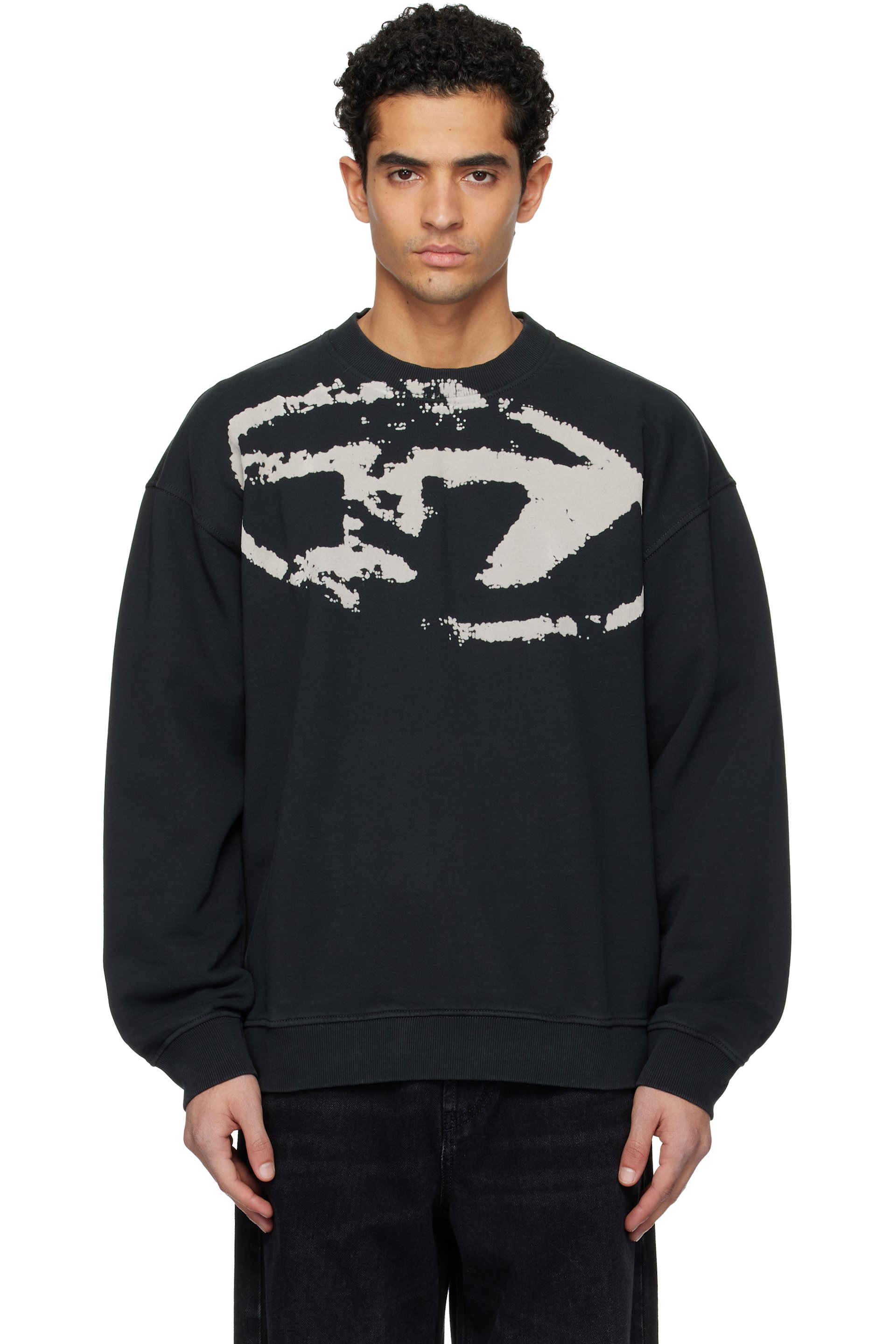 Diesel - Black S-Boxt-N5 Sweatshirt