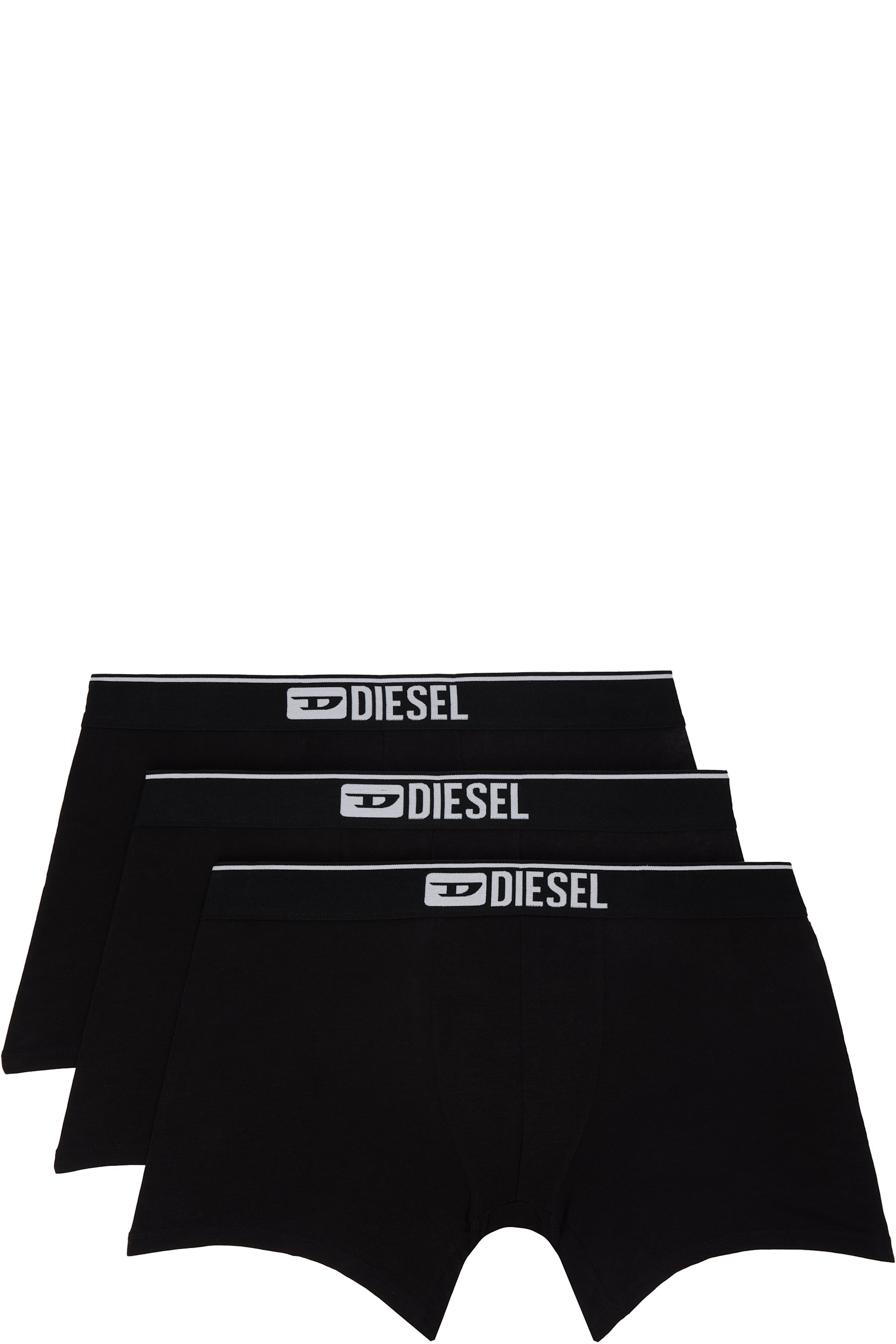 Diesel - Three-Pack Black Umbx-Sebastianthreepac Boxer Briefs