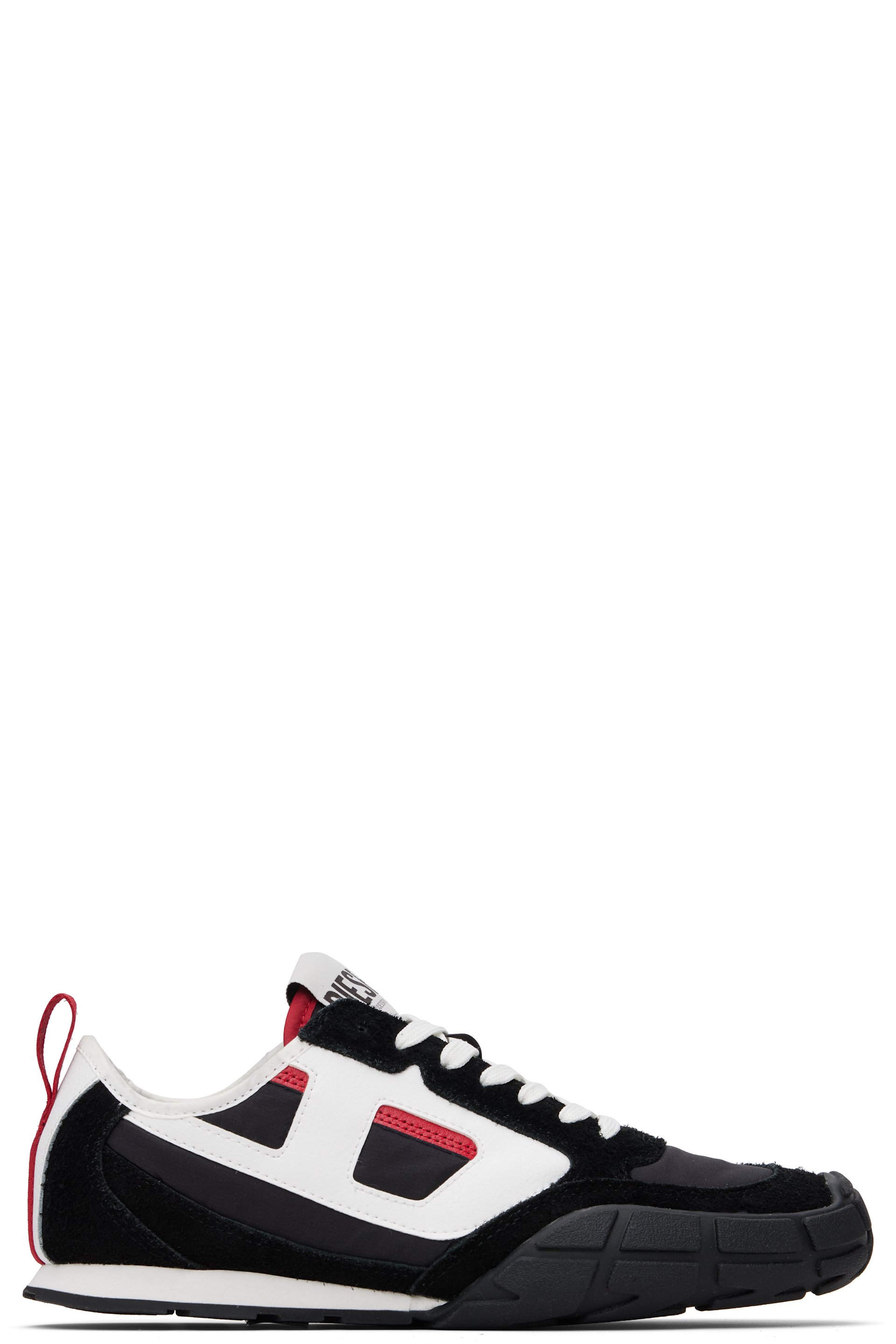 Diesel - Baskets basses S-Pagodha noir et blanc