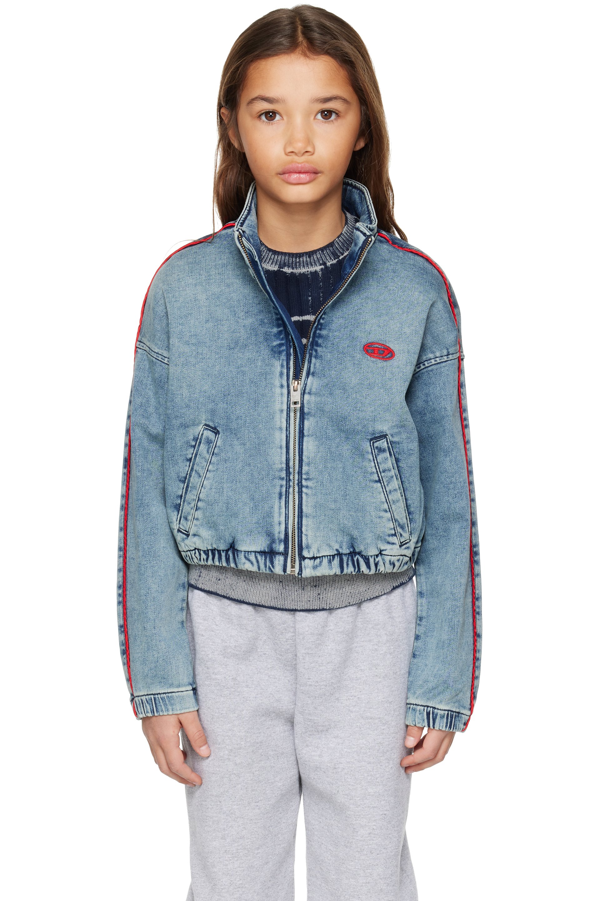 Diesel - Kids Blue Jaxy Jjj Denim Jacket