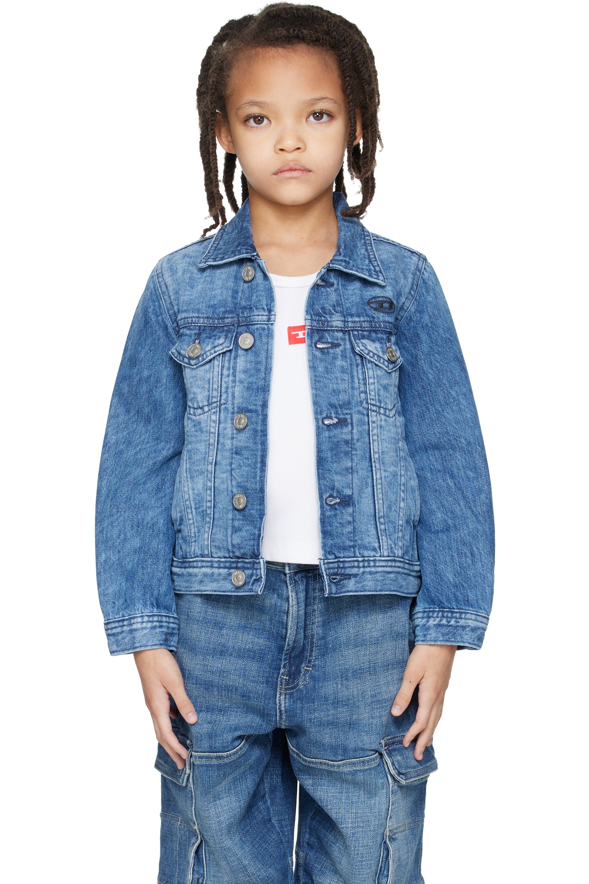 Diesel - Kids Blue JNHill Denim Jacket