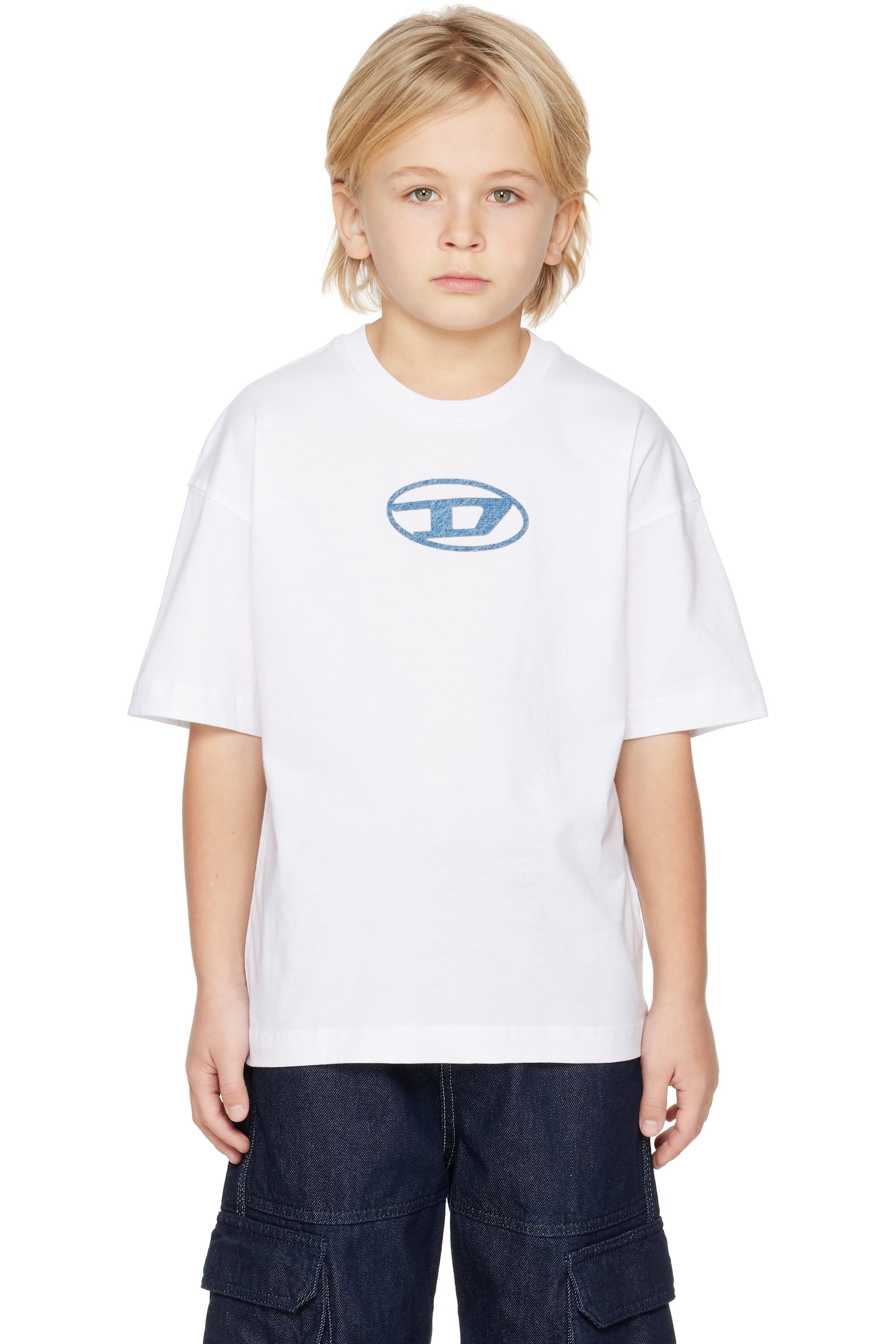 Diesel - Kids White Tlogy Over T-shirt