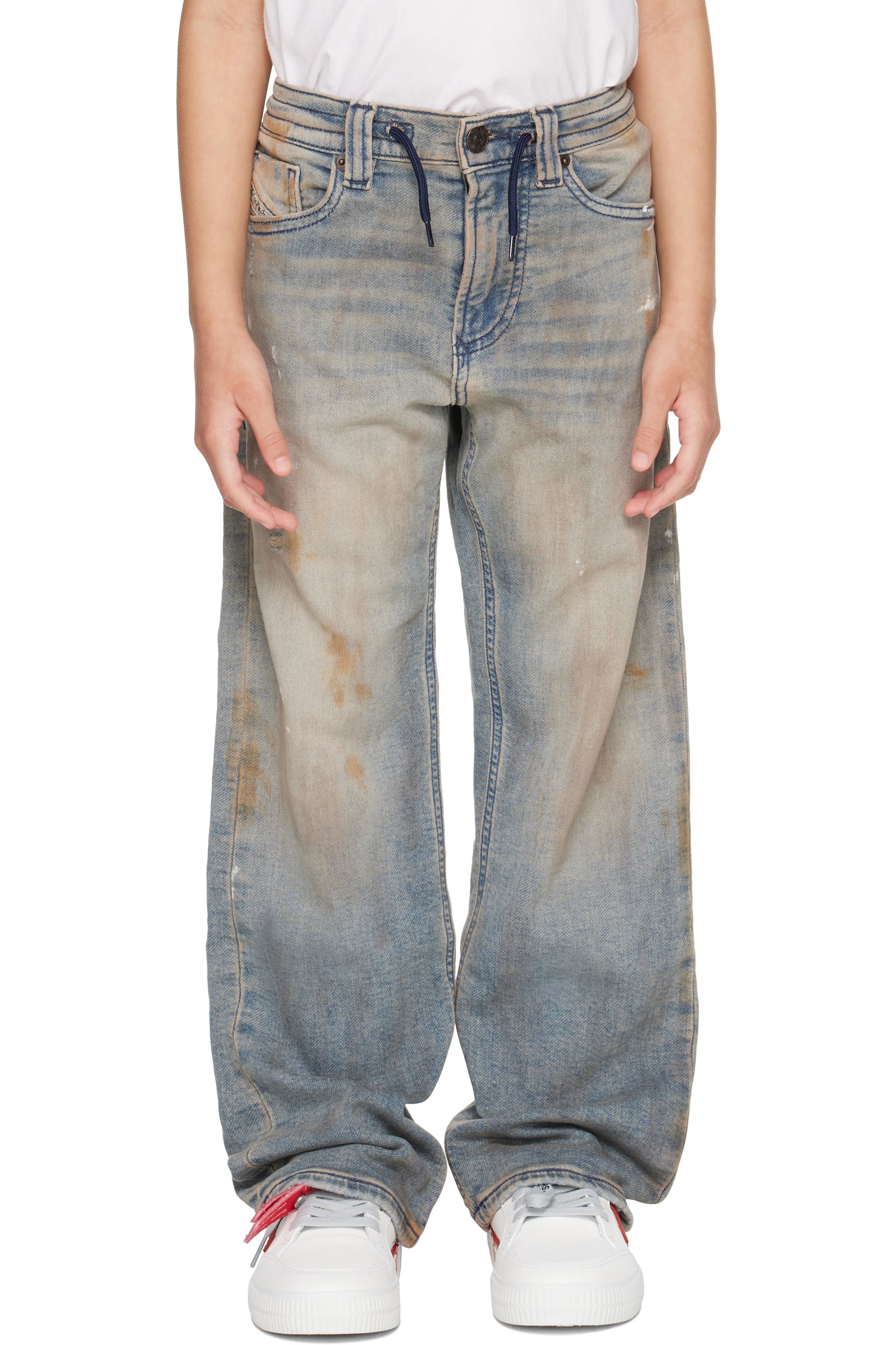 Diesel - Kids Gray D Kros J JJJ Jeans
