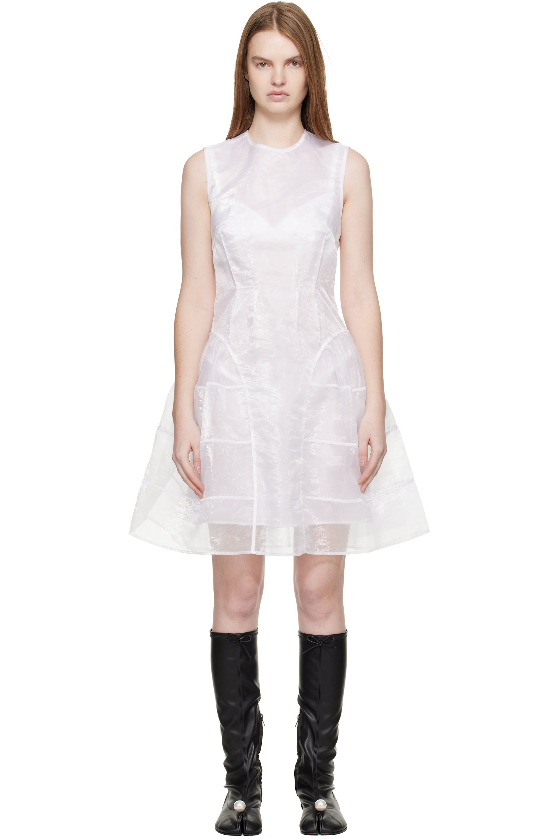 Cecilie Bahnsen - Robe courte CBclaudie blanche