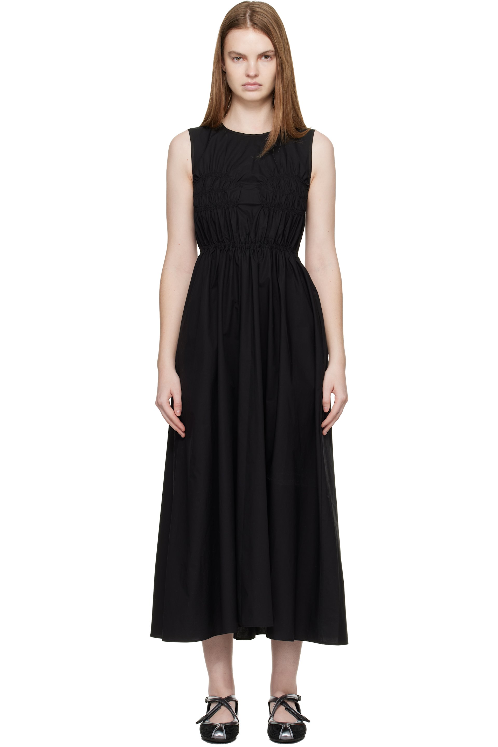 Cecilie Bahnsen - Robe midi CBchristy noire