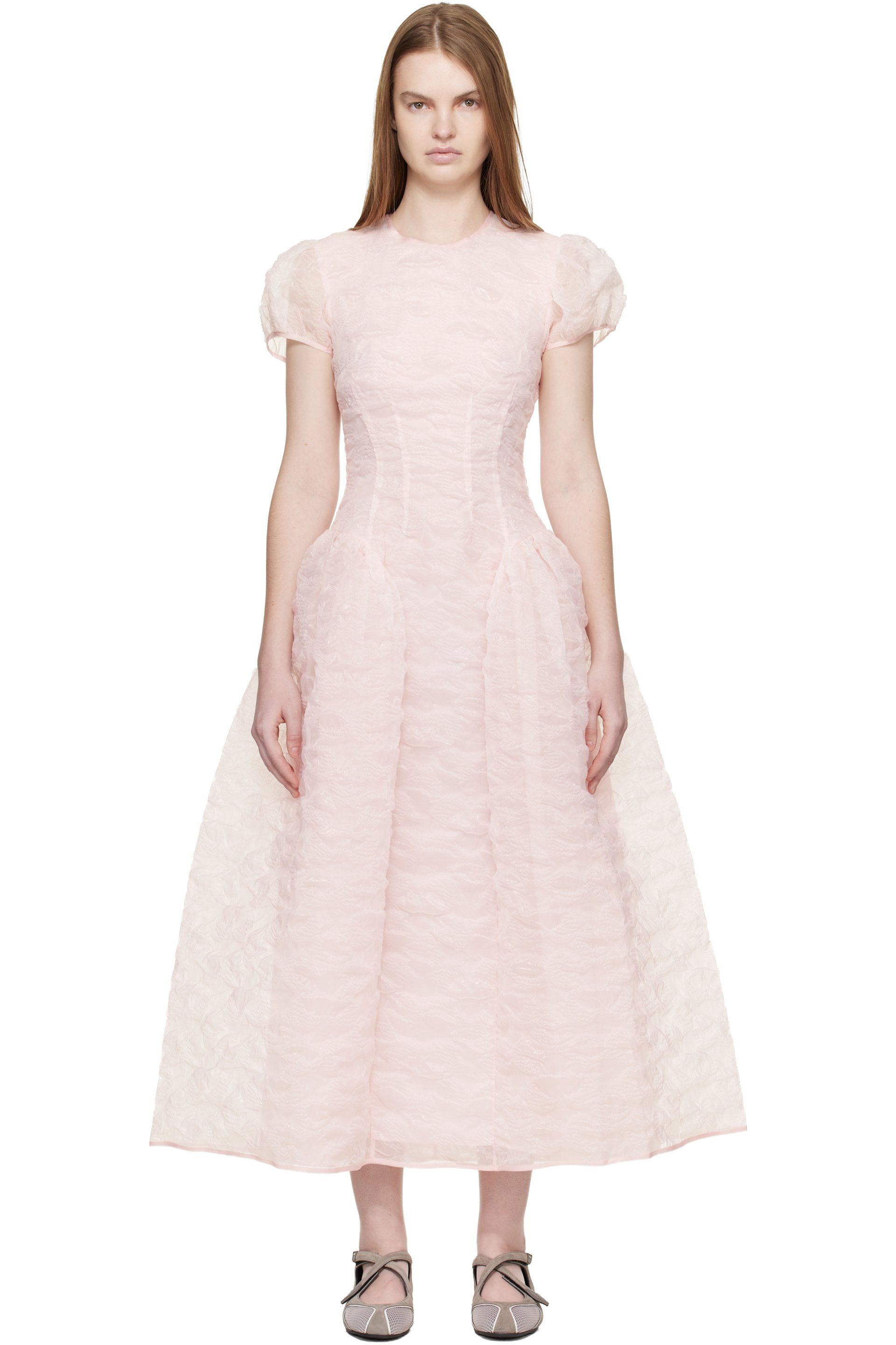 Cecilie Bahnsen - Robe midi CBcleopatra rose