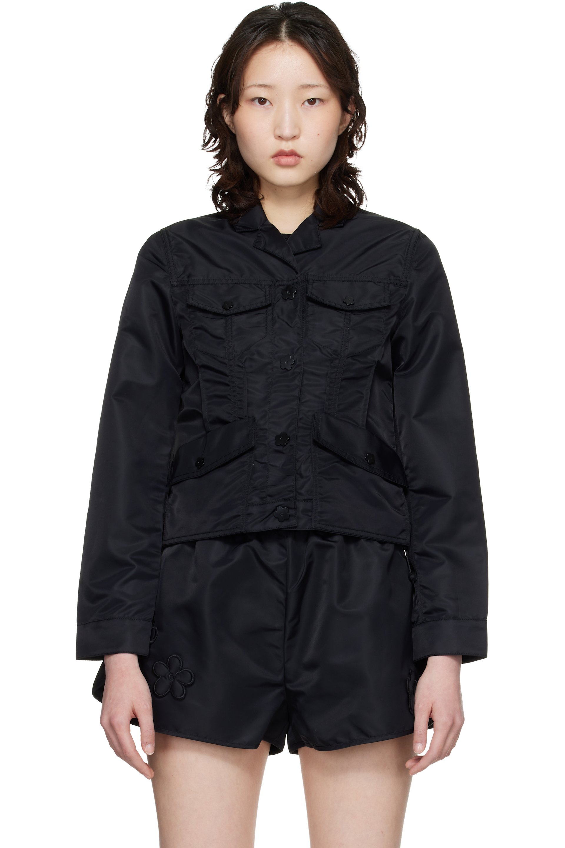 Cecilie Bahnsen - Black CBclover Blazer