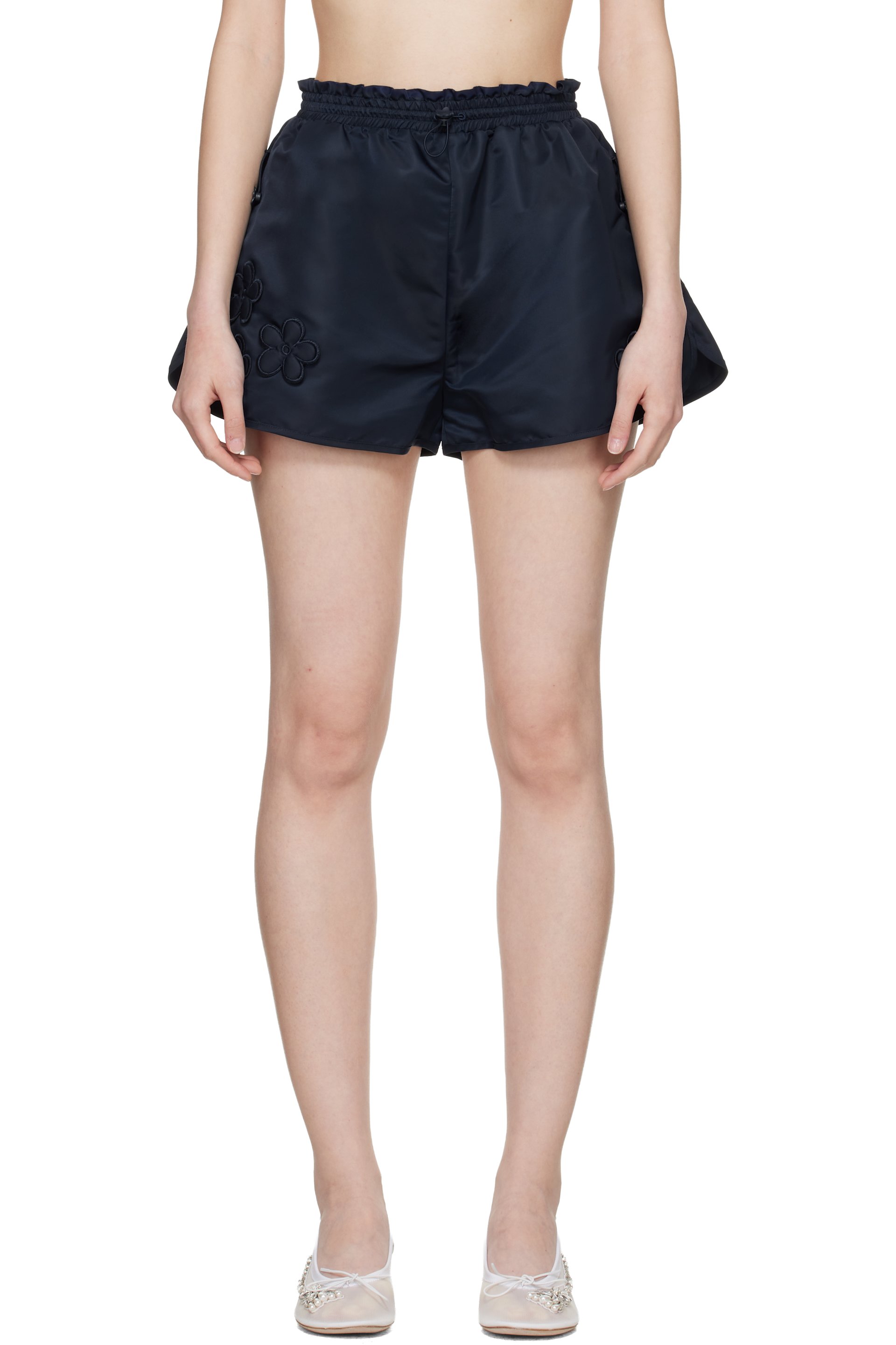 Cecilie Bahnsen - Short CBcolette bleu marine