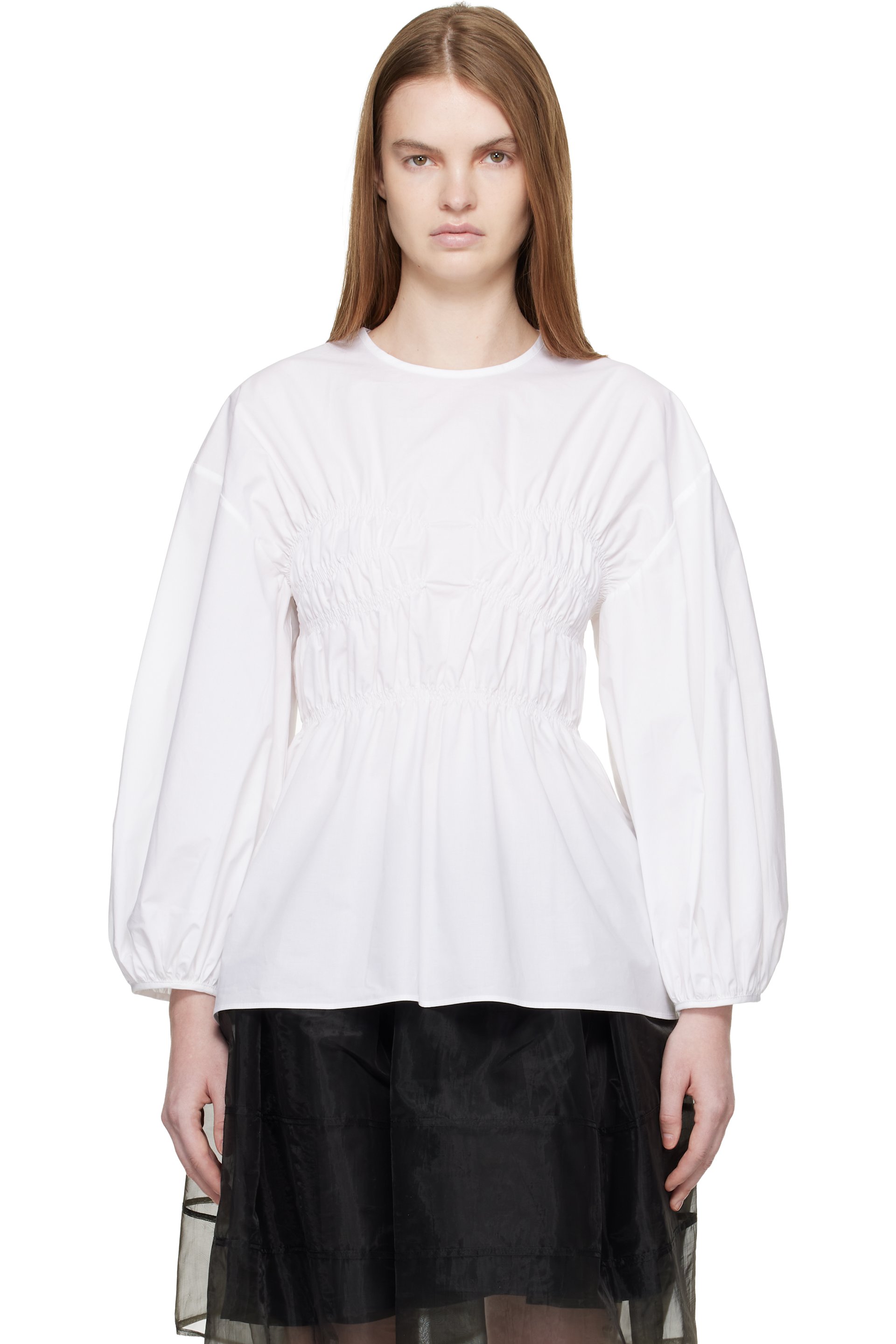 Cecilie Bahnsen - White CBcamryn Blouse