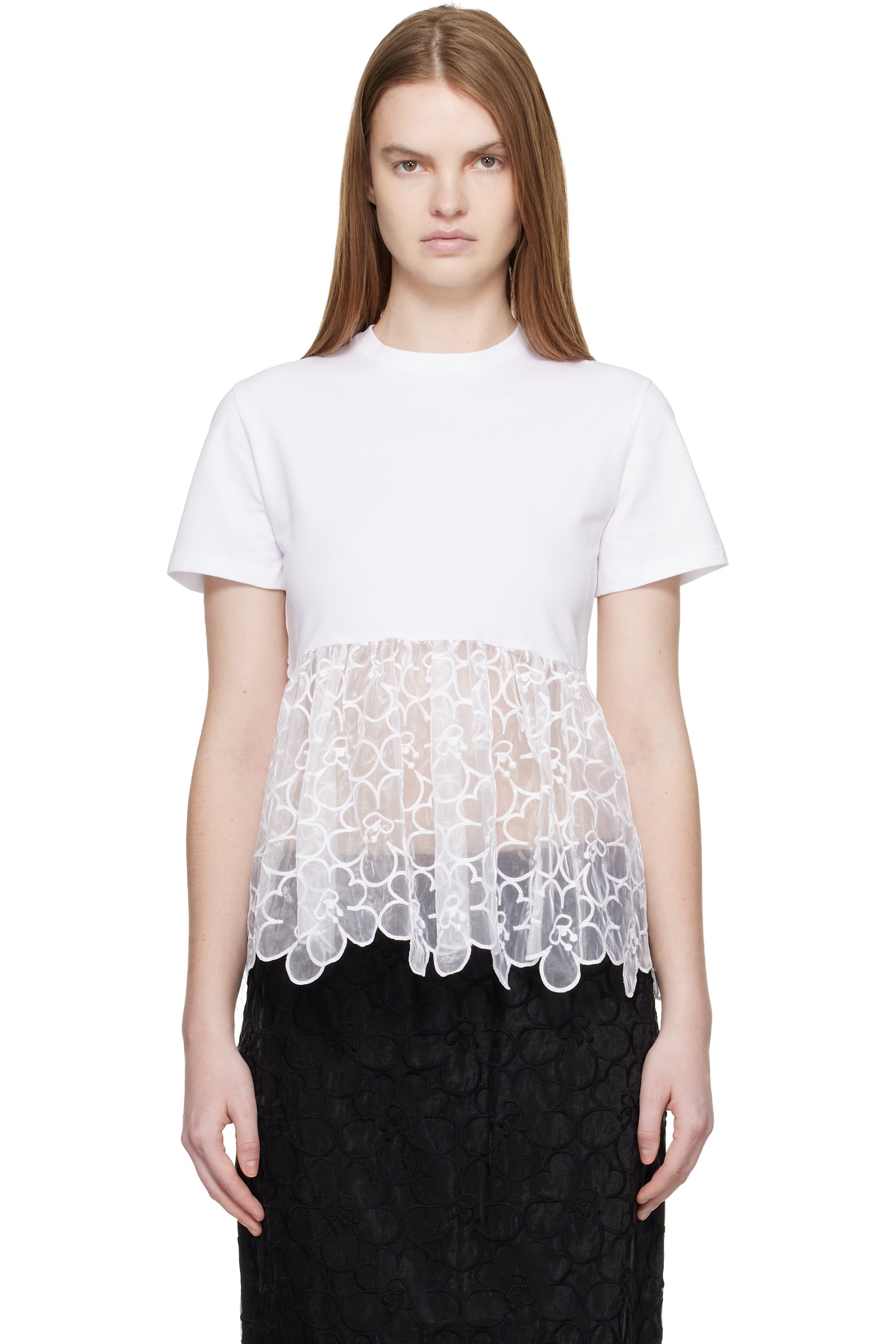 Cecilie Bahnsen - T-shirt CBconni blanc