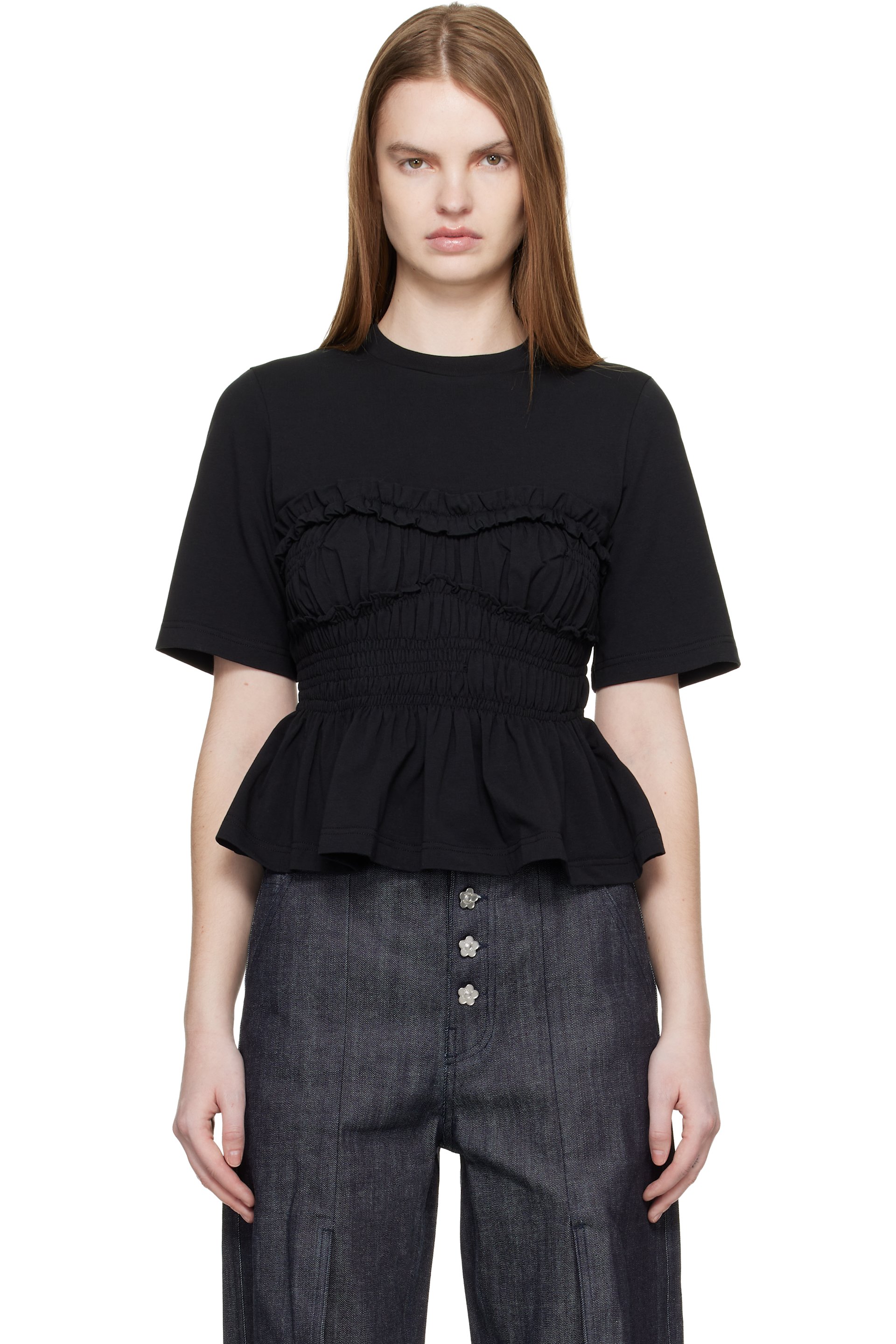 Cecilie Bahnsen - T-shirt CBvilde noir