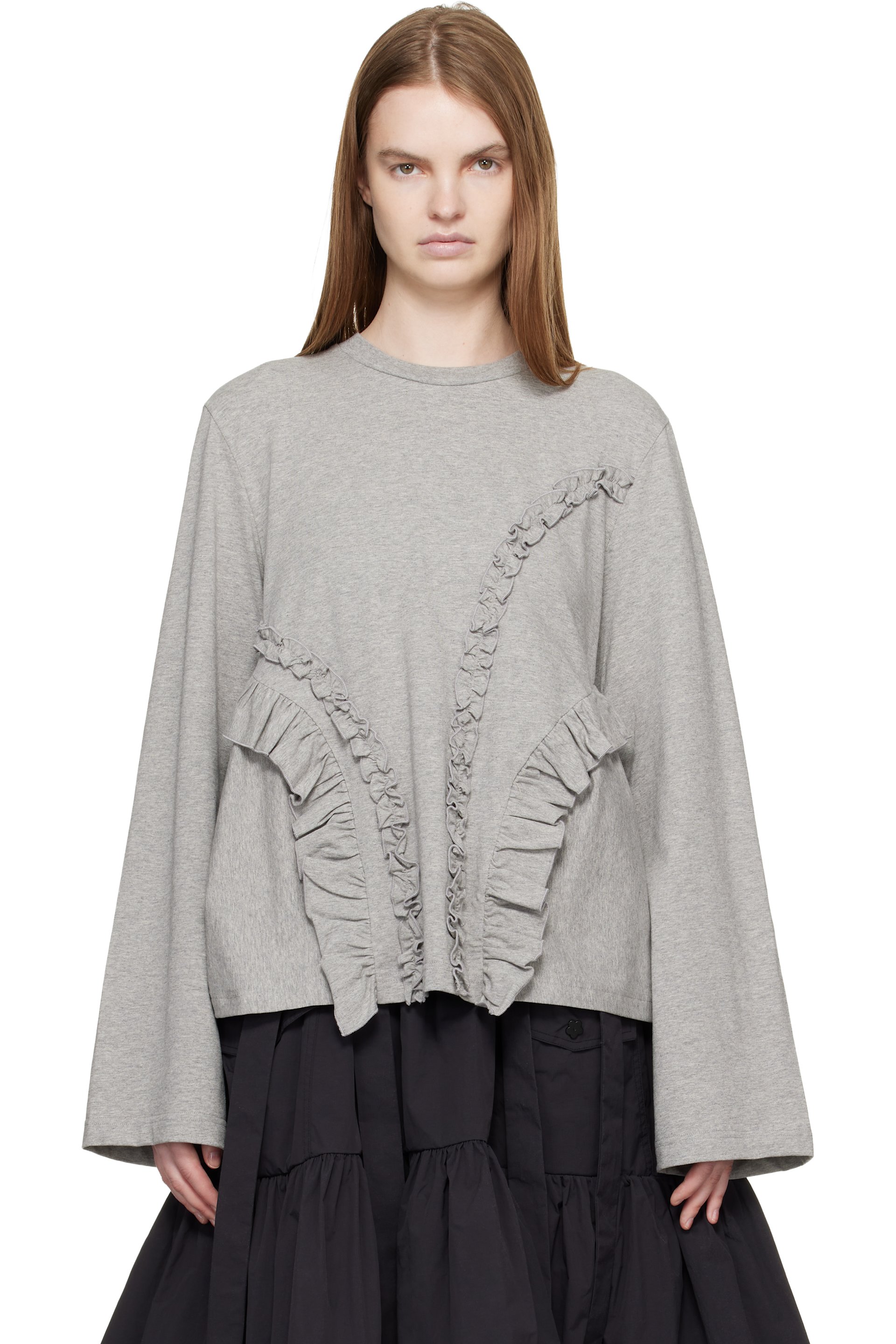 Cecilie Bahnsen - T-shirt CBalva gris