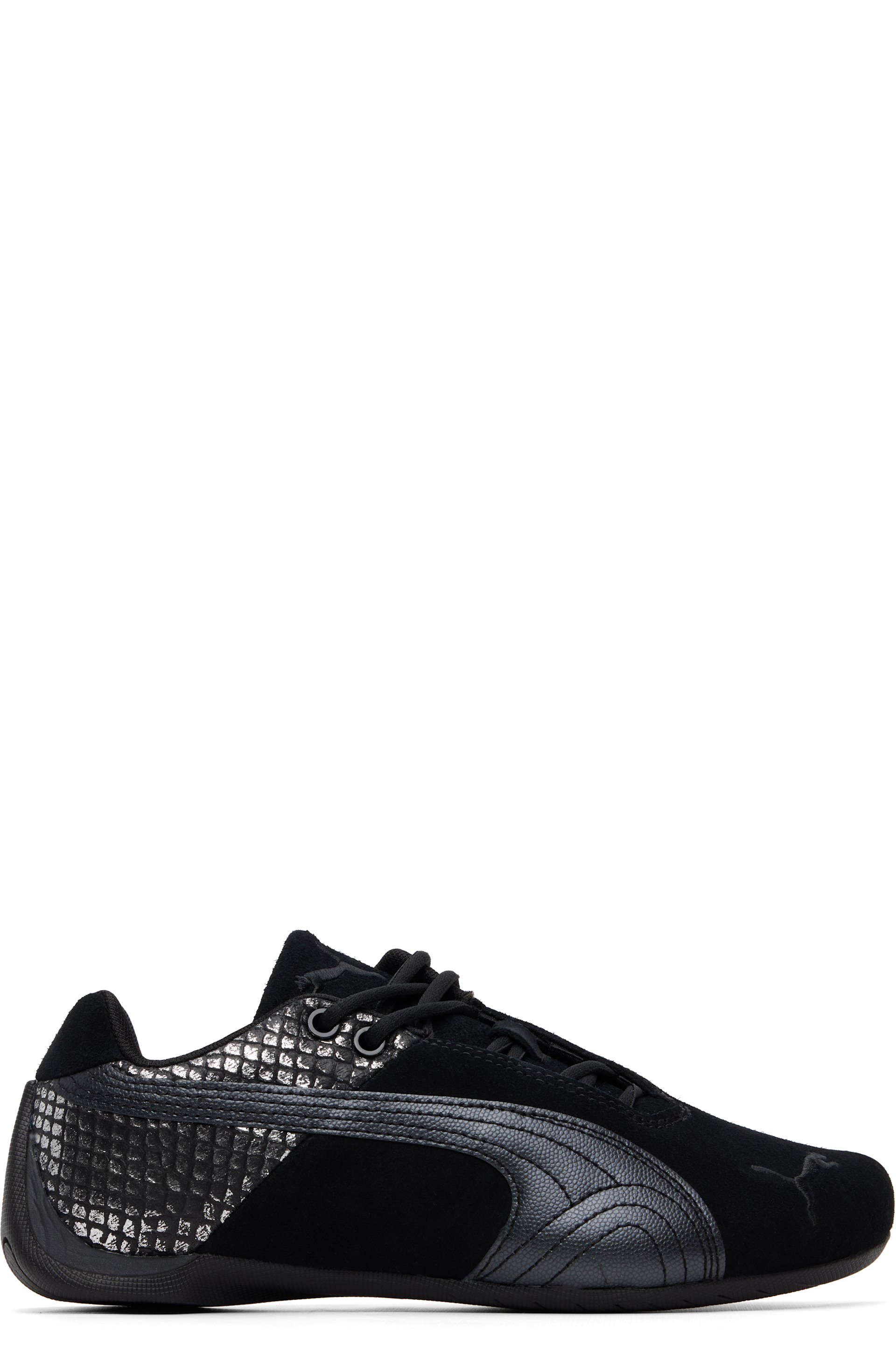 PUMA - Black Future Cat Emboss Sneakers