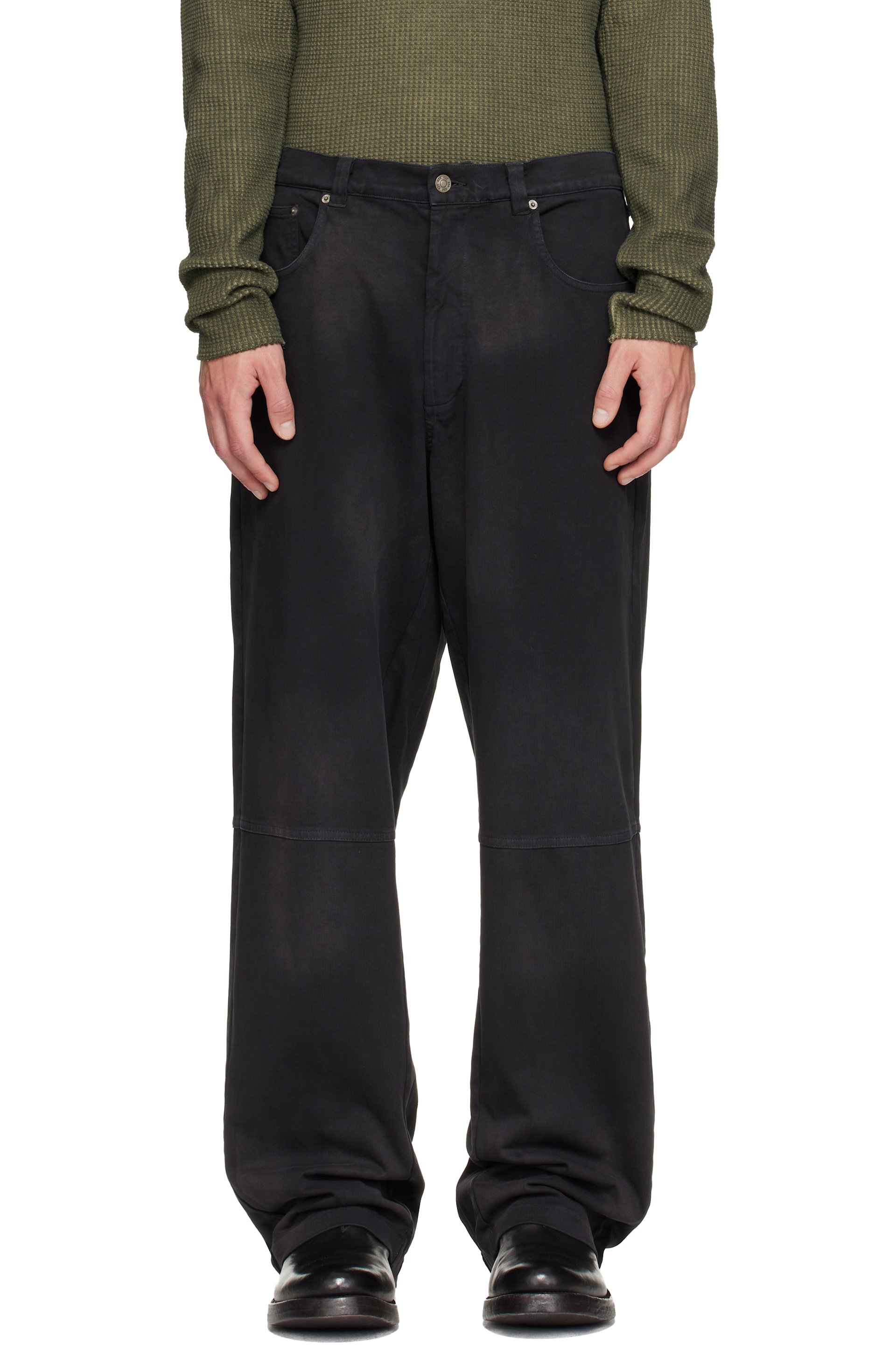 424 - Black Academy Trousers