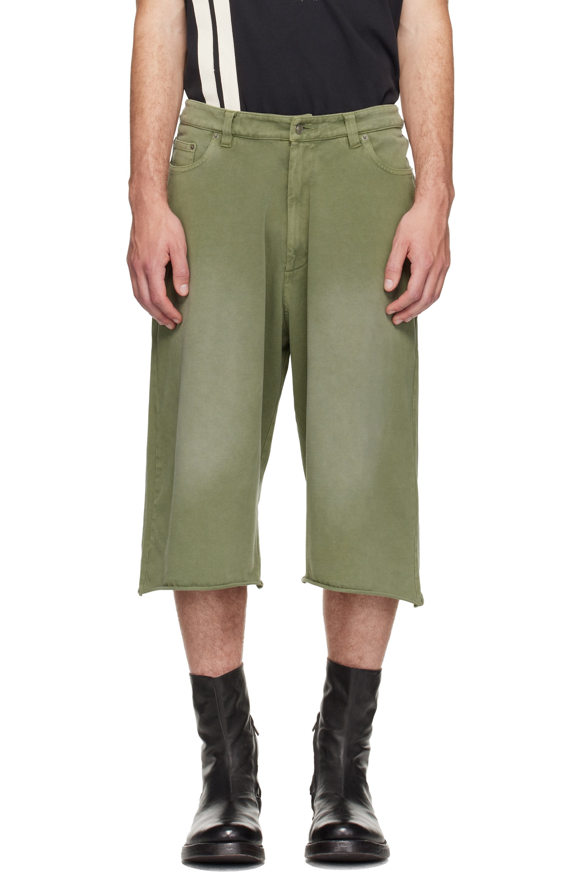 424 - Green Big Daddy Sweat Shorts