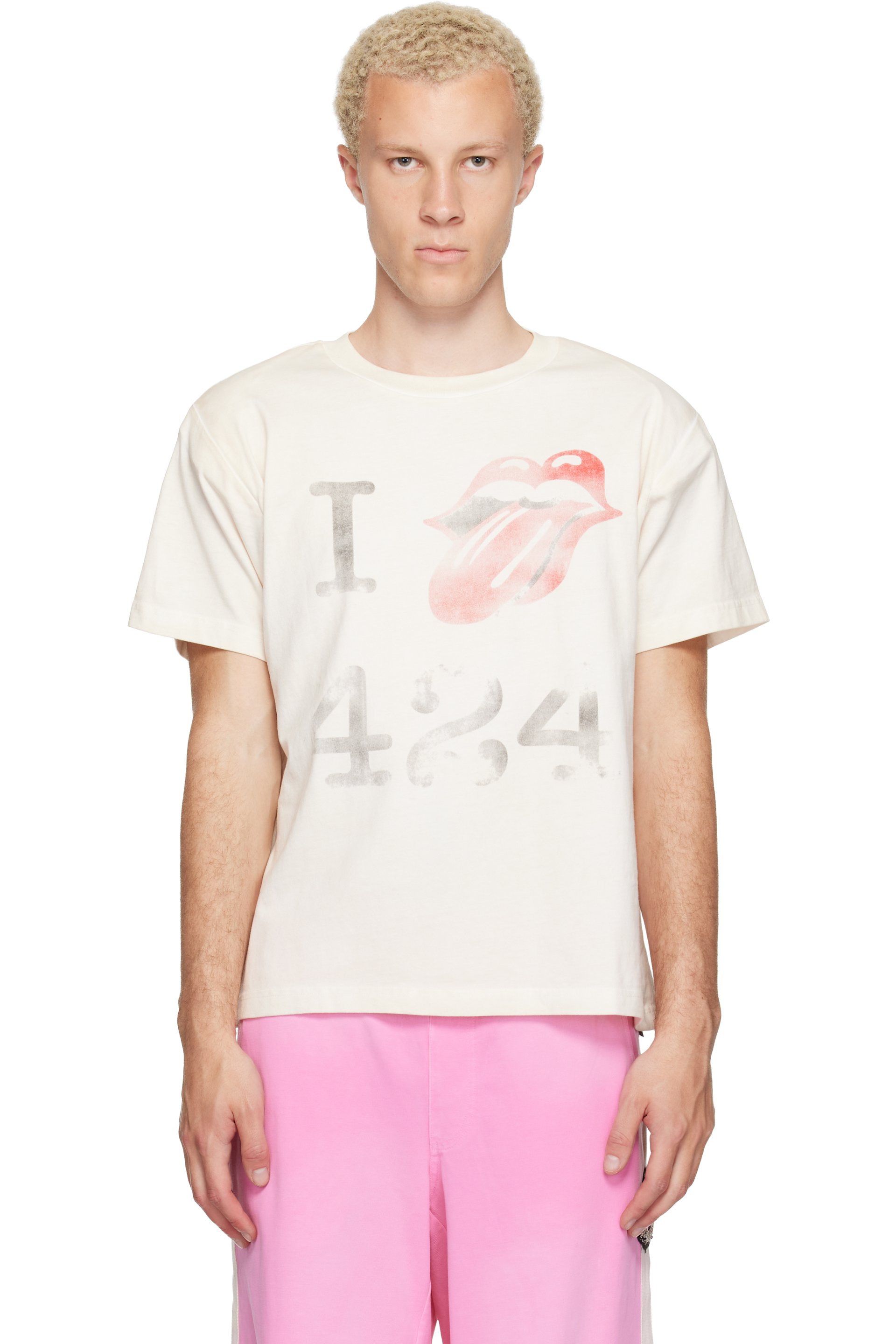 424 - Off-White 'I Love 424' Tongue T-shirt