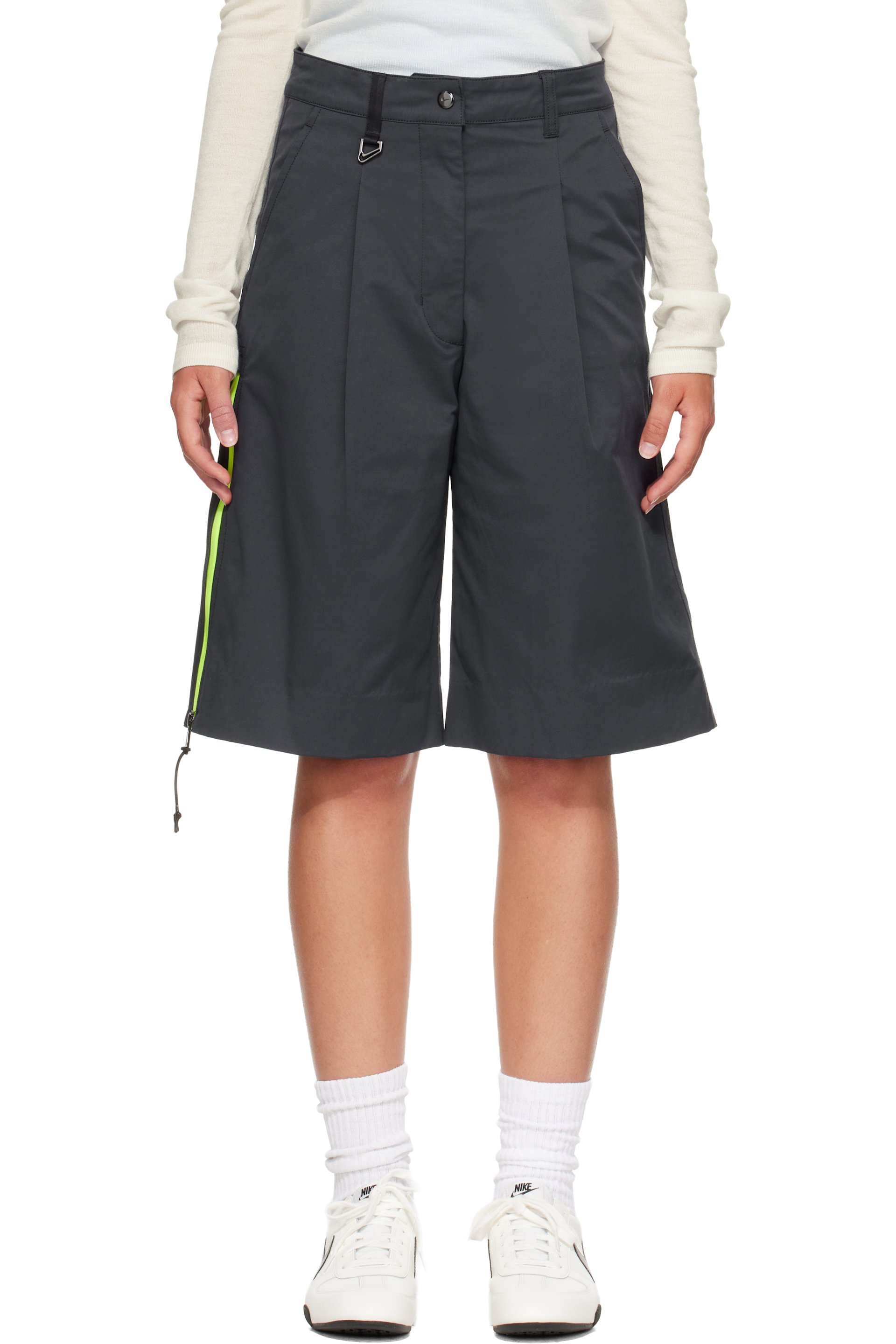 Nike - Black Sportswear Airreverent Low-Rise Shorts