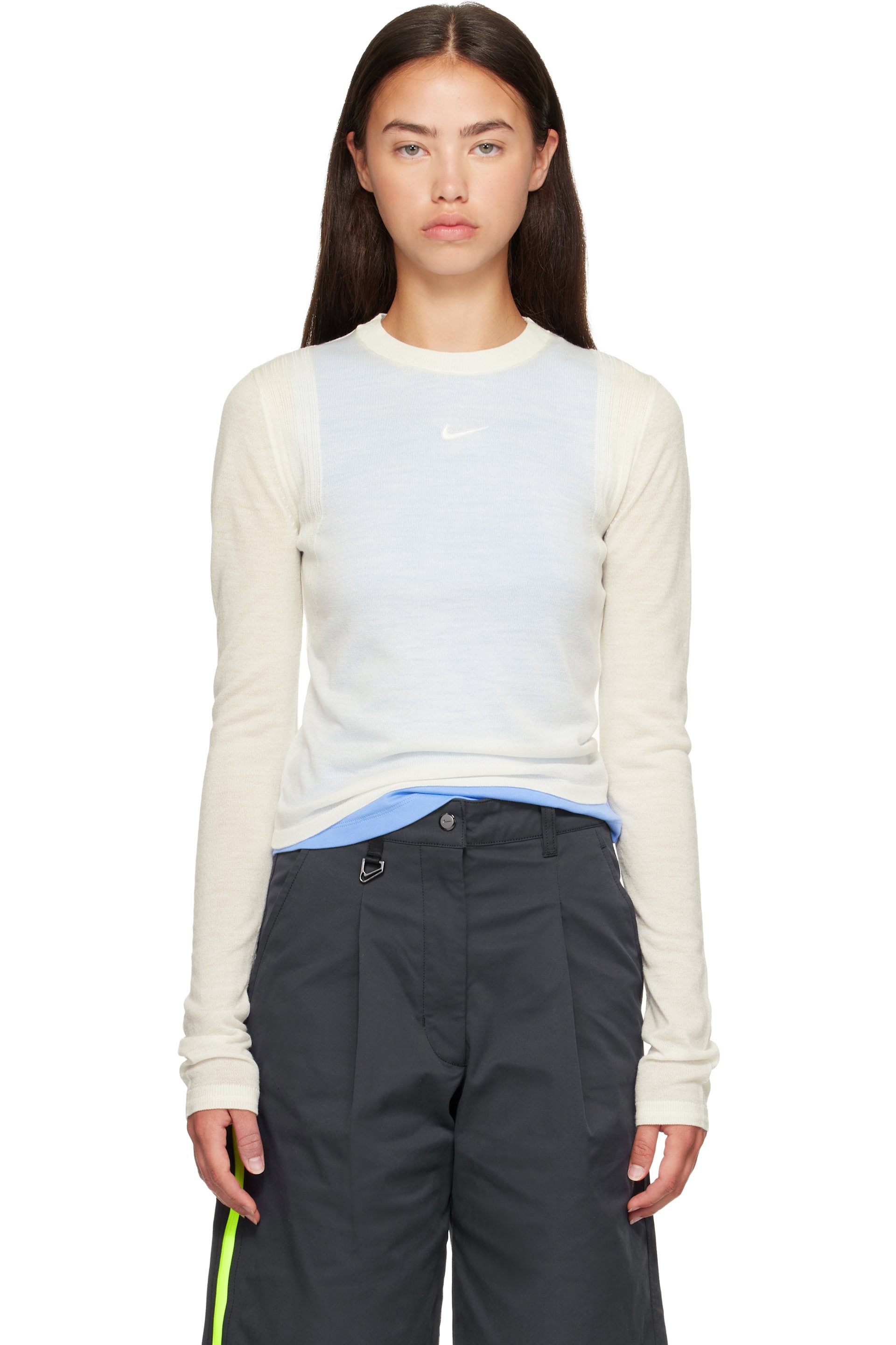 Nike - White Sportswear Airreverent Long-Sleeve T-shirt