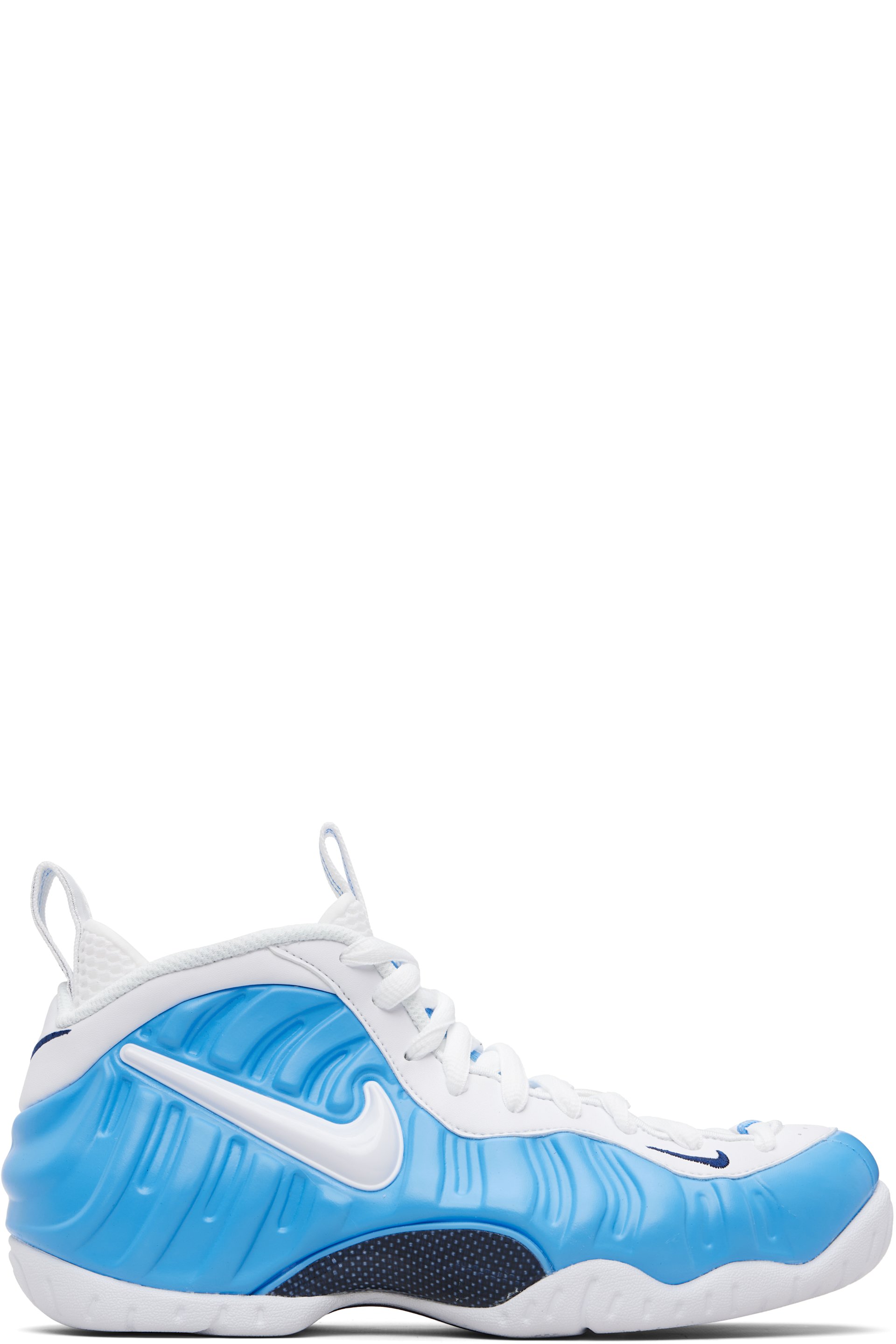 Nike - ブルー＆ホワイト Air Foamposite Pro スニーカー