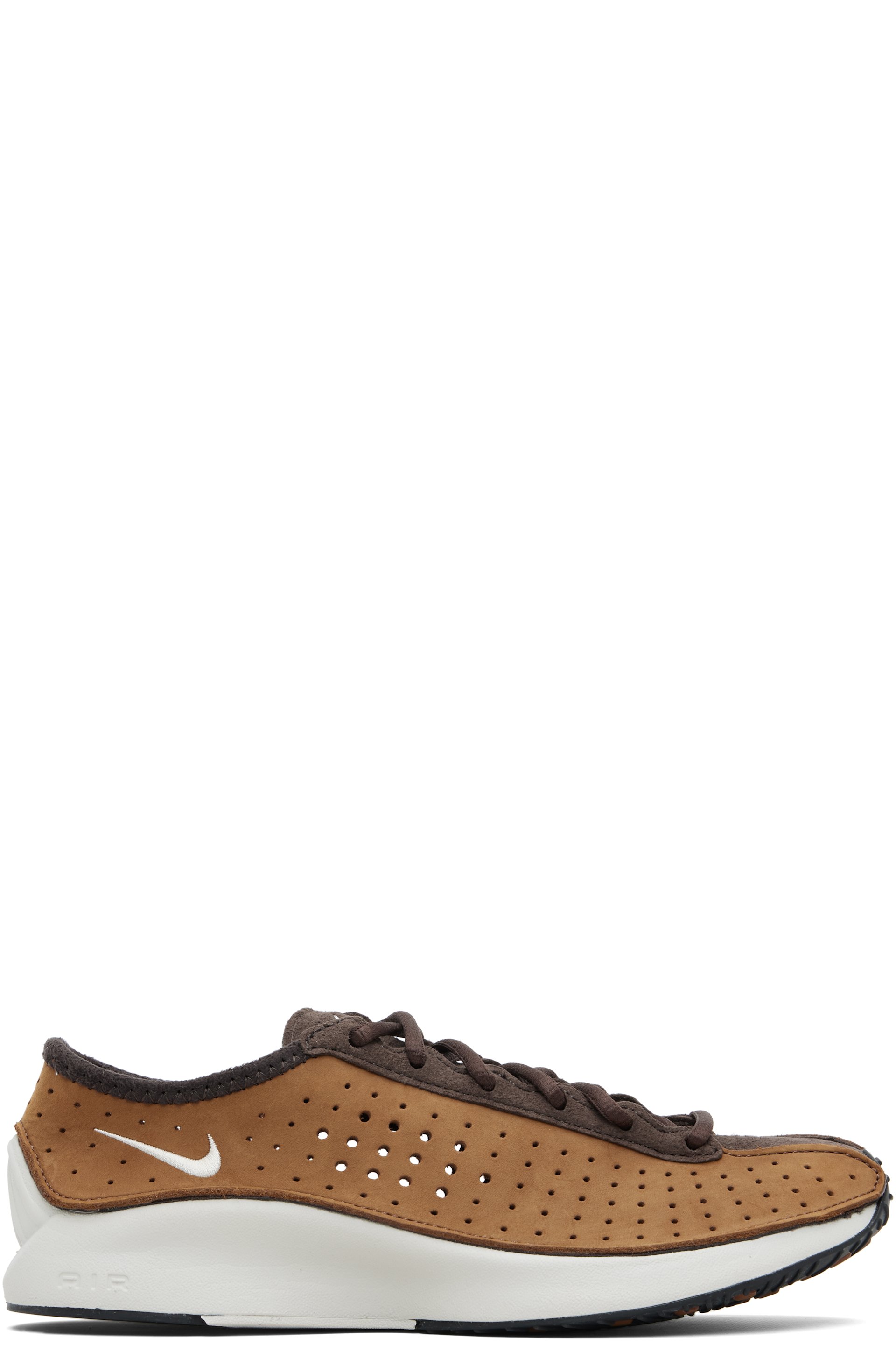 Nike - Baskets Air Superfly brun clair et brun