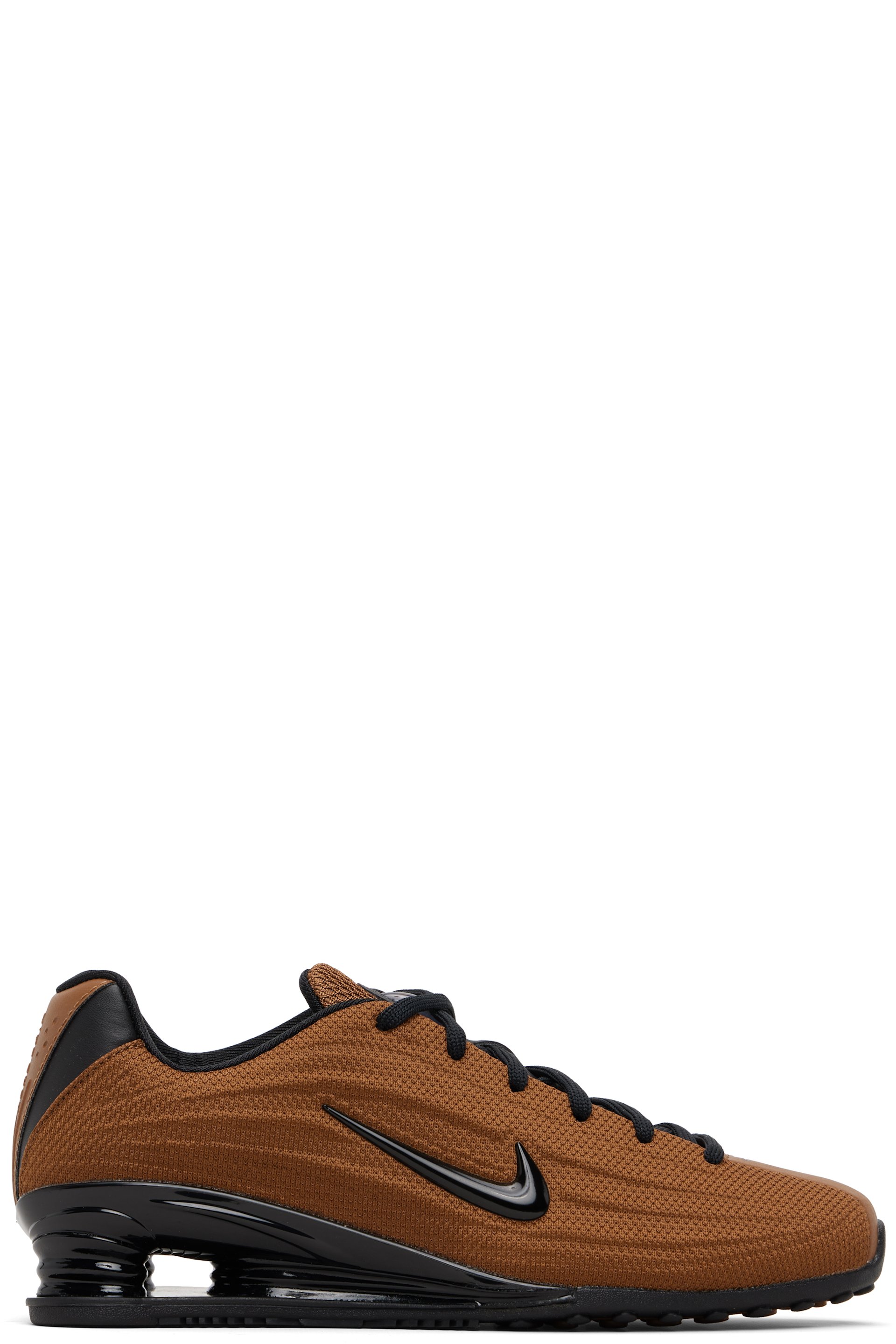 Nike - Baskets Shox Z brunes