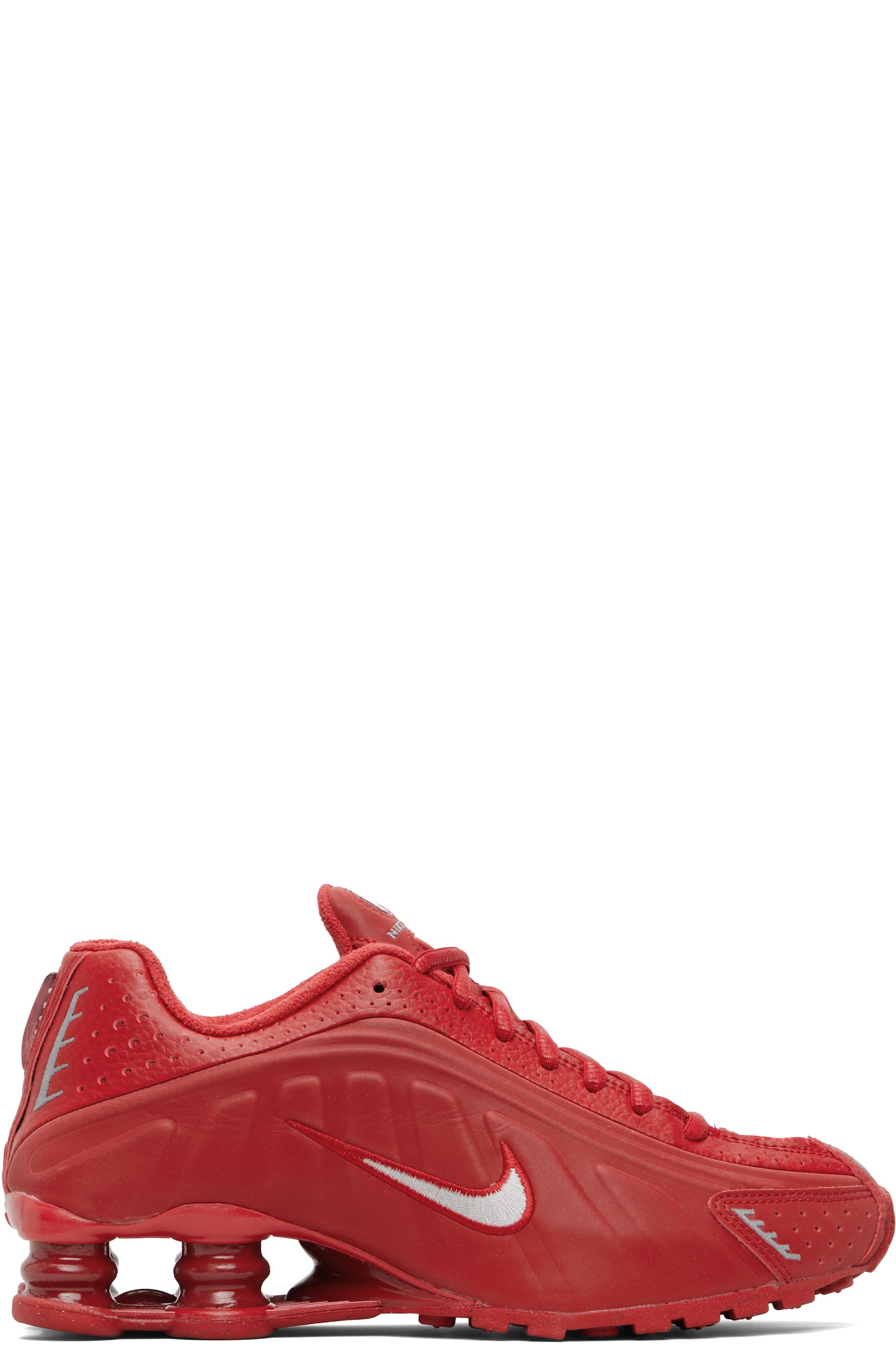 Nike - Baskets Shox R4 rouges