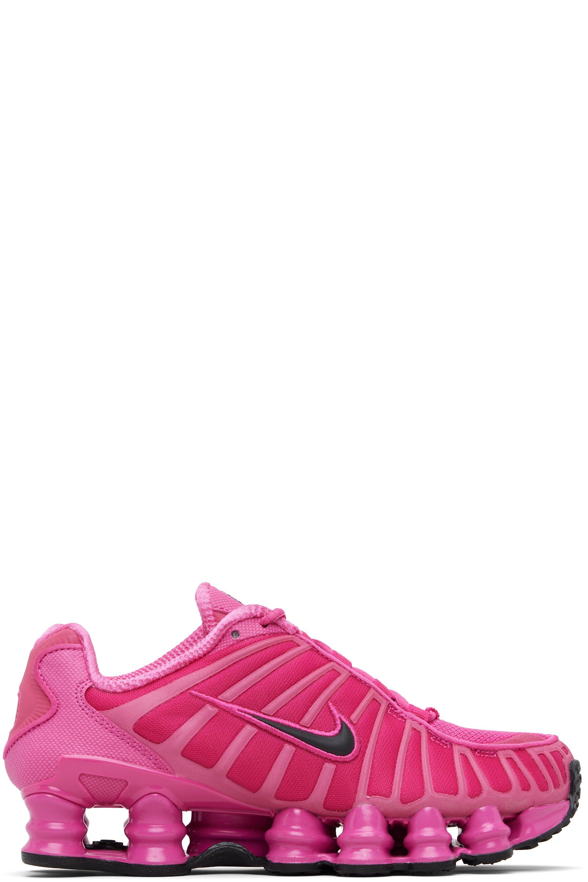 Nike - Baskets TL roses à amorti Nike Shox