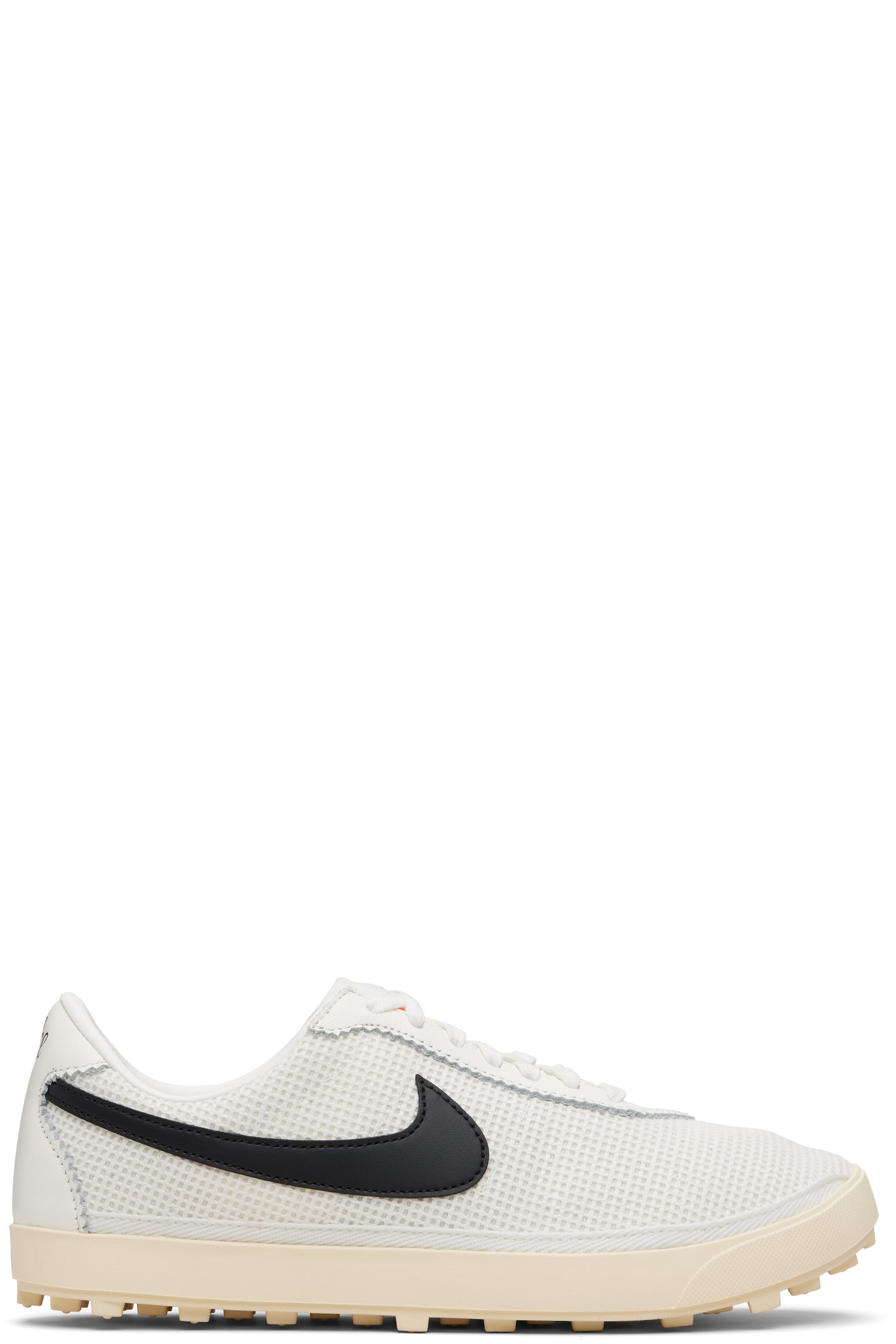 Nike - Baskets Astrograbber blanc cassé en tissu gaufré