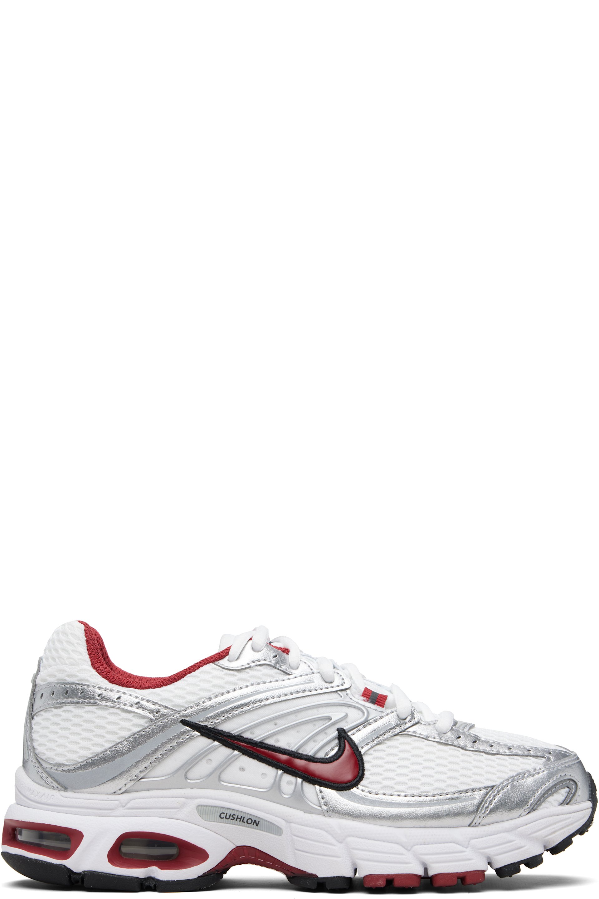 Nike - Baskets Air Max Moto 2K argenté et blanc