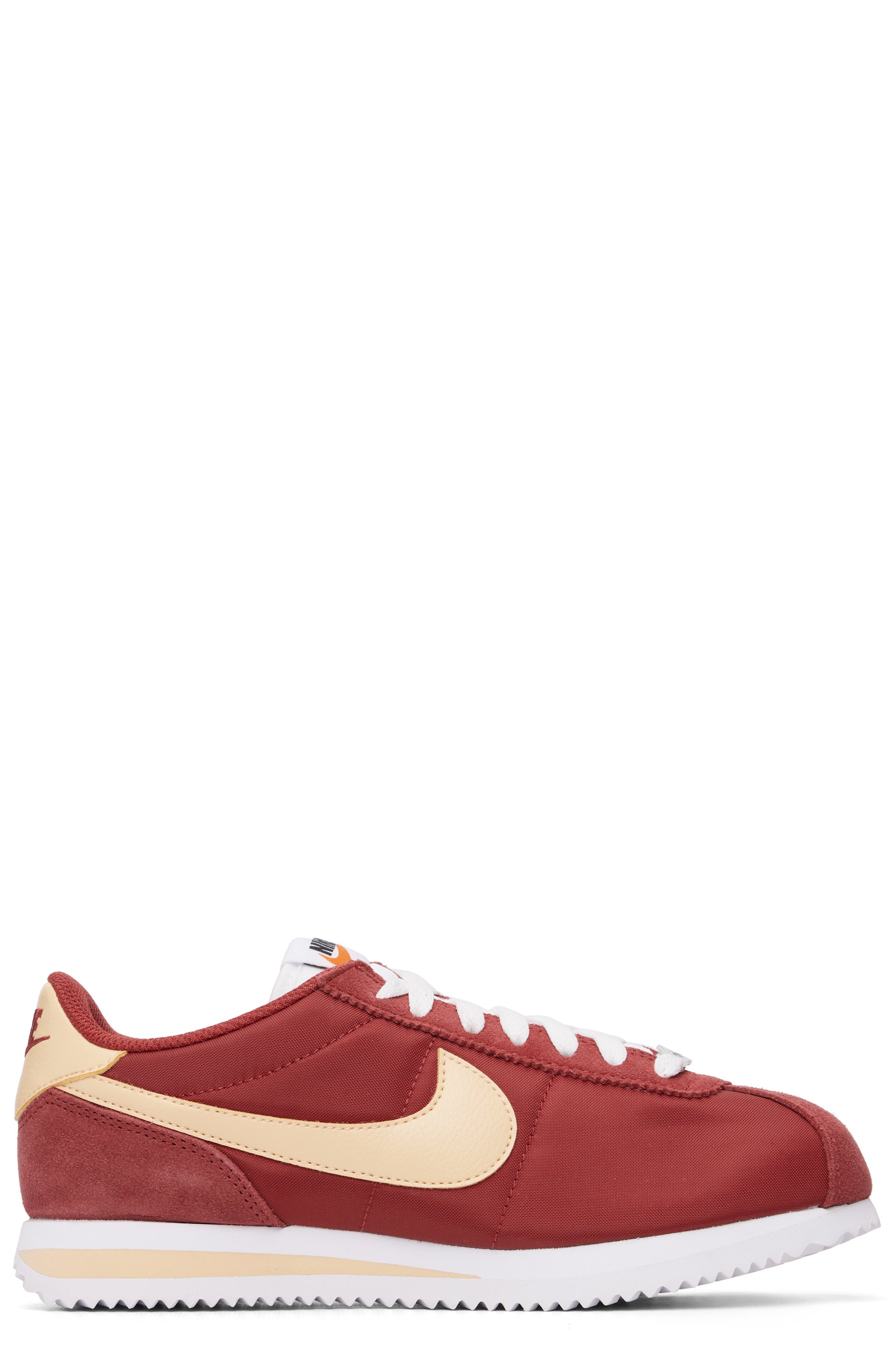 Nike - Baskets Cortez rouges en canevas