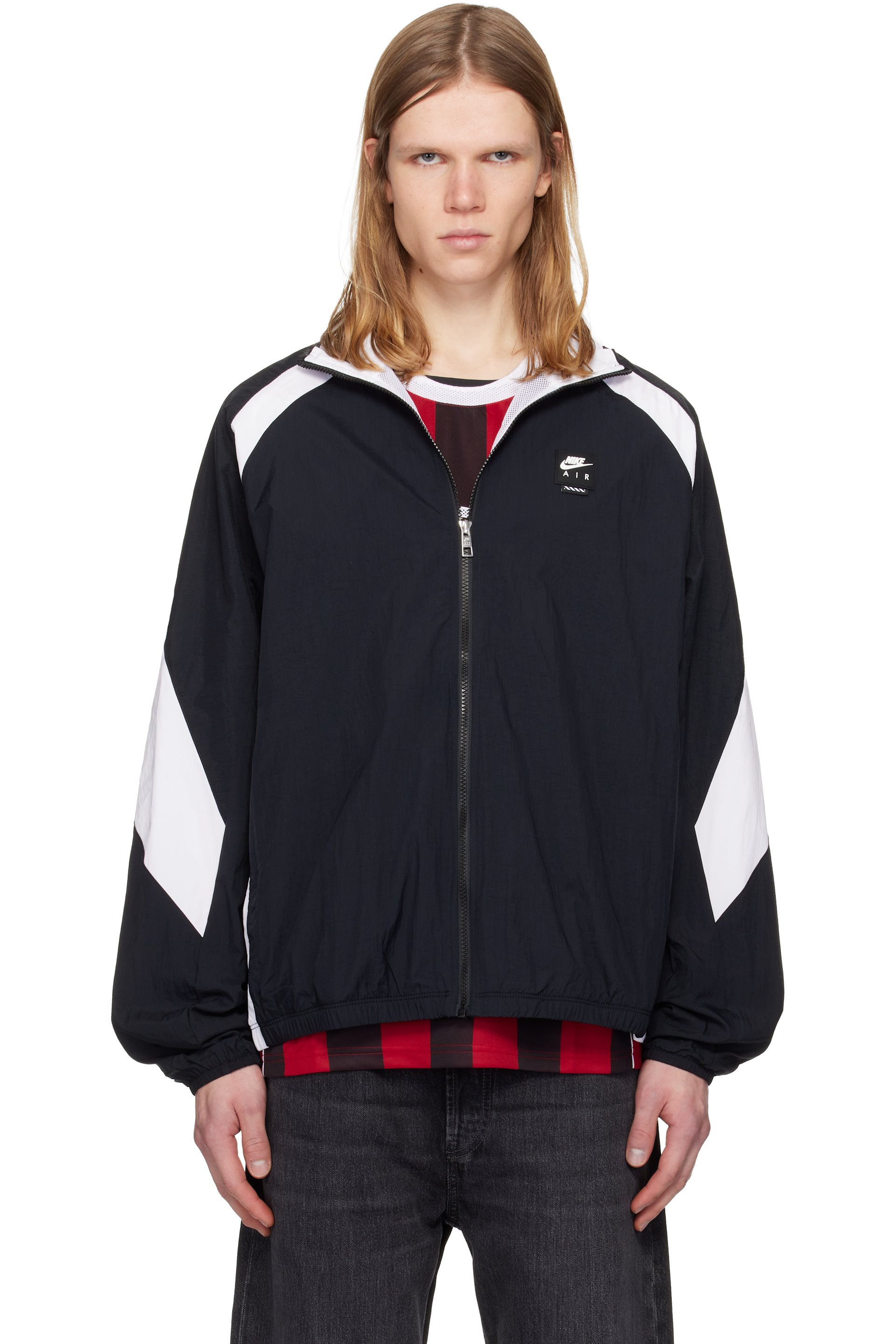 Nike - Black & White Air Woven Track Jacket
