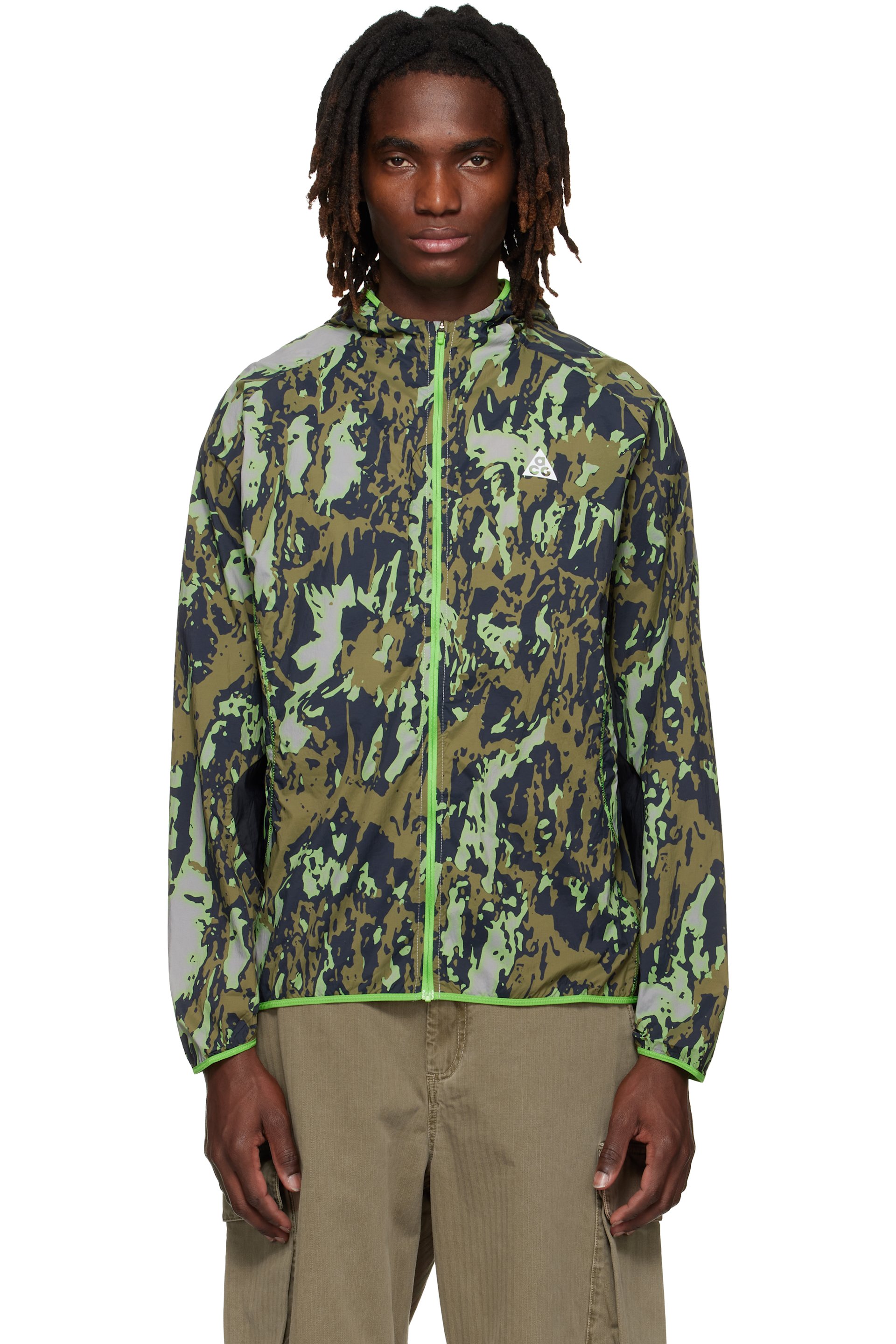 Nike - Green ACG Trail Running Jacket