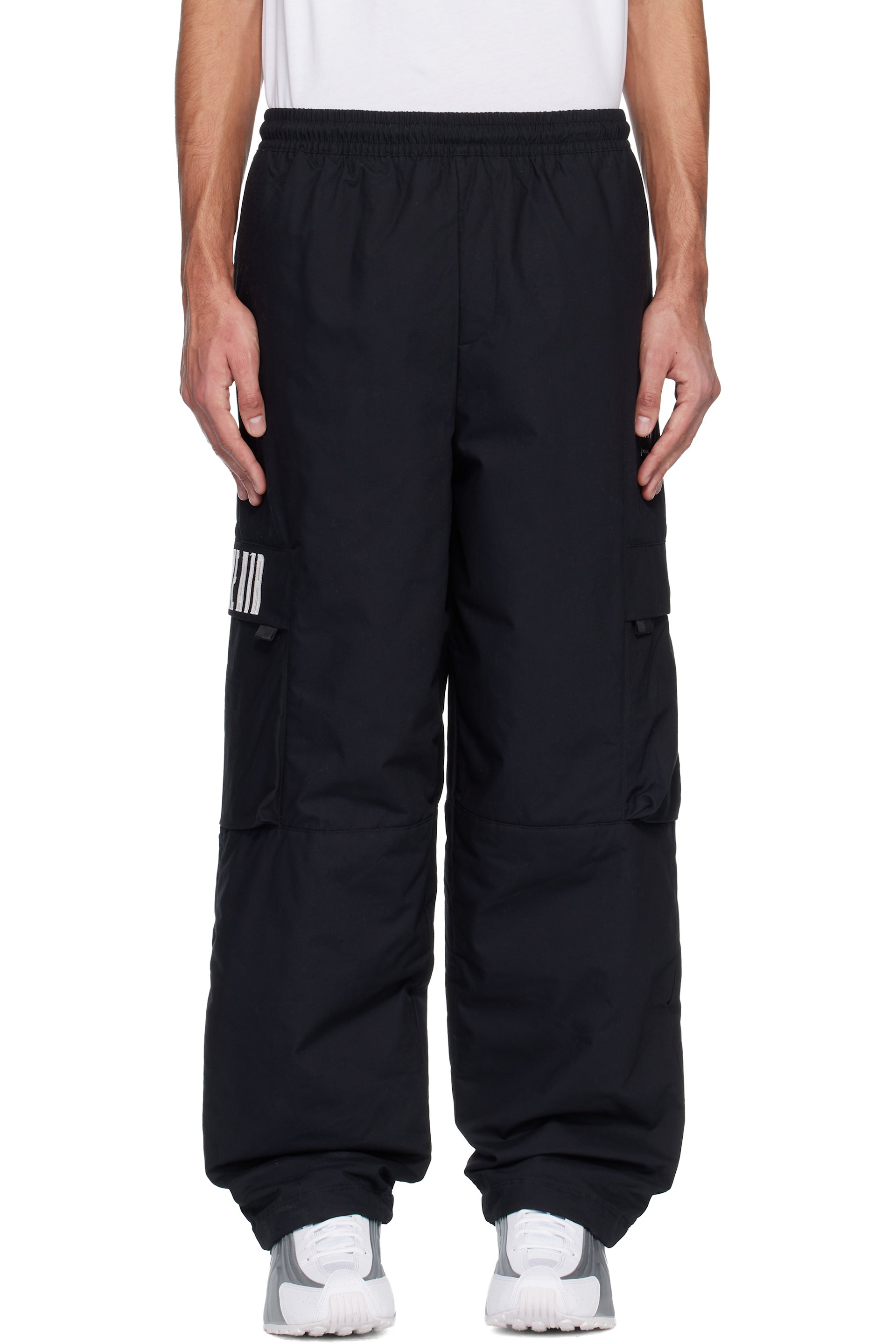 Nike - Pantalon cargo isolé noir à logo Nike Air