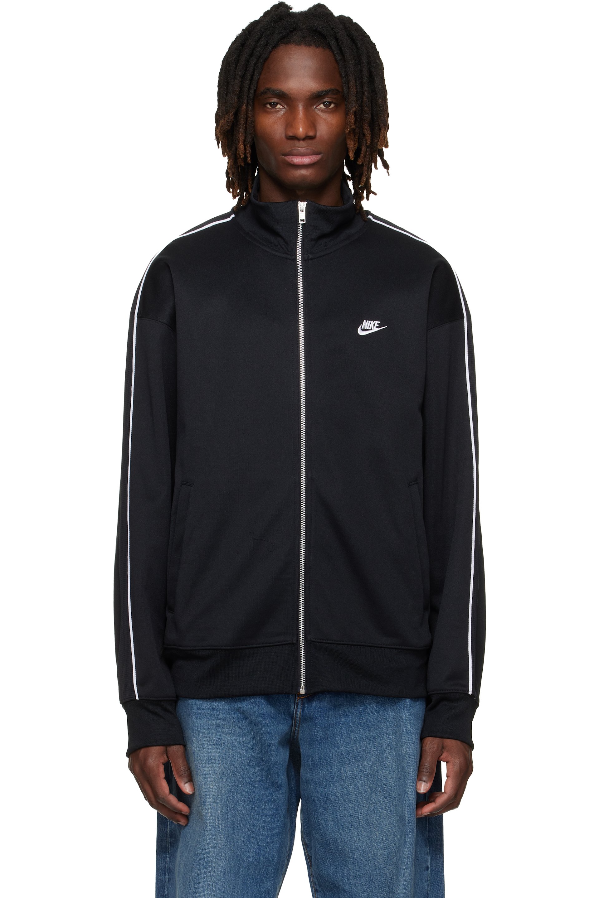 Nike - Black Sportswear Club Track Jacket