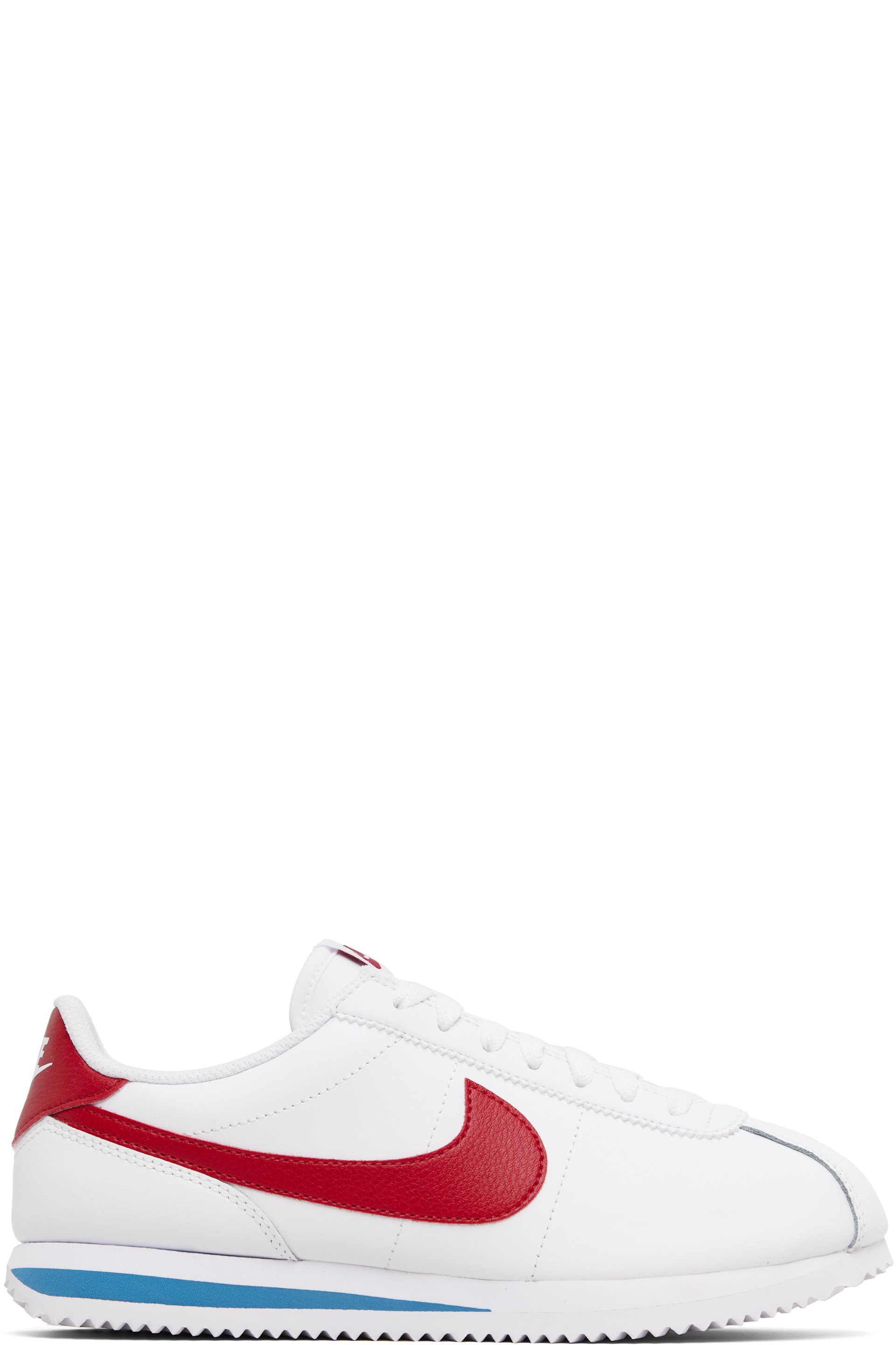 Nike - Baskets basses Cortez blanches