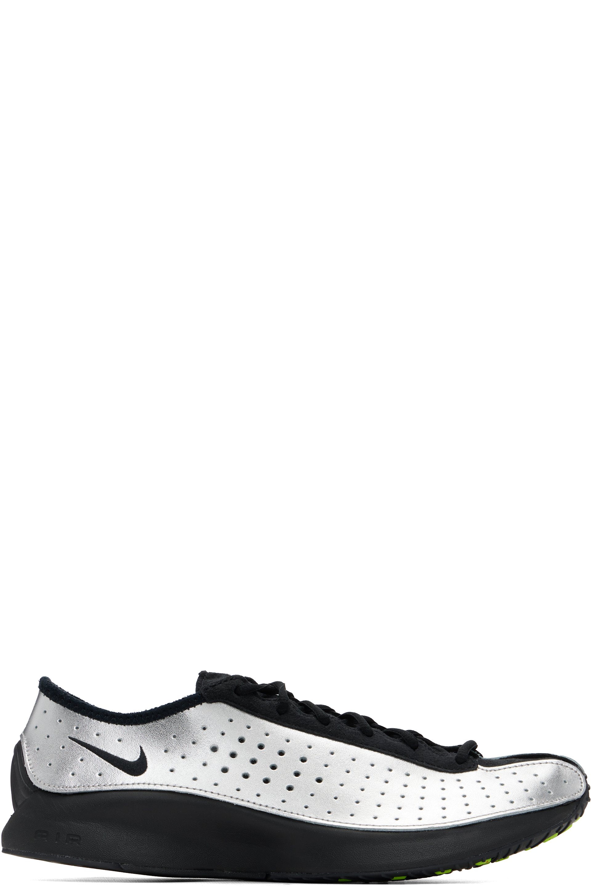 Nike - Baskets Air Superfly argenté et noir