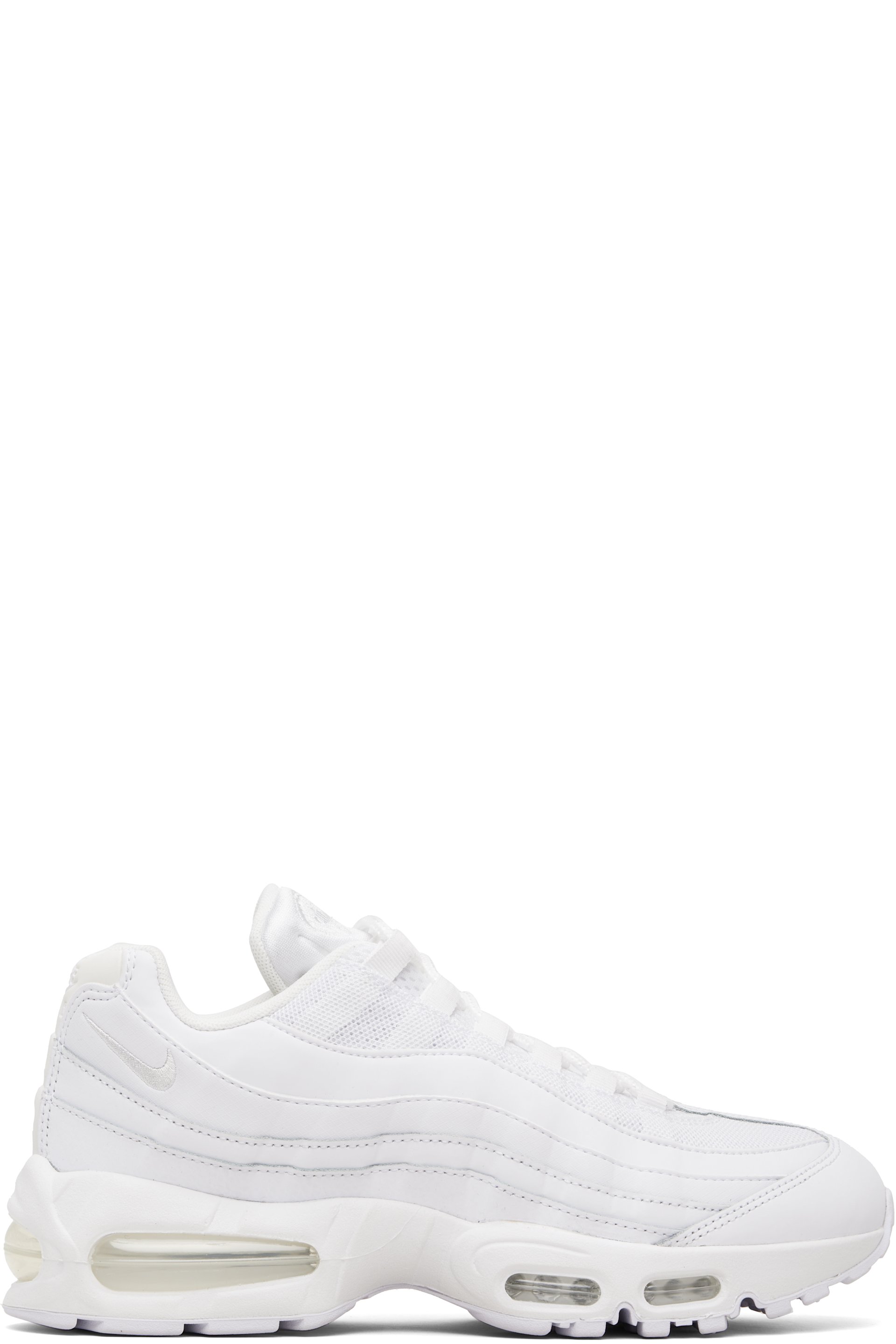 Nike - Baskets Air Max 95 Big Bubble blanc cassé