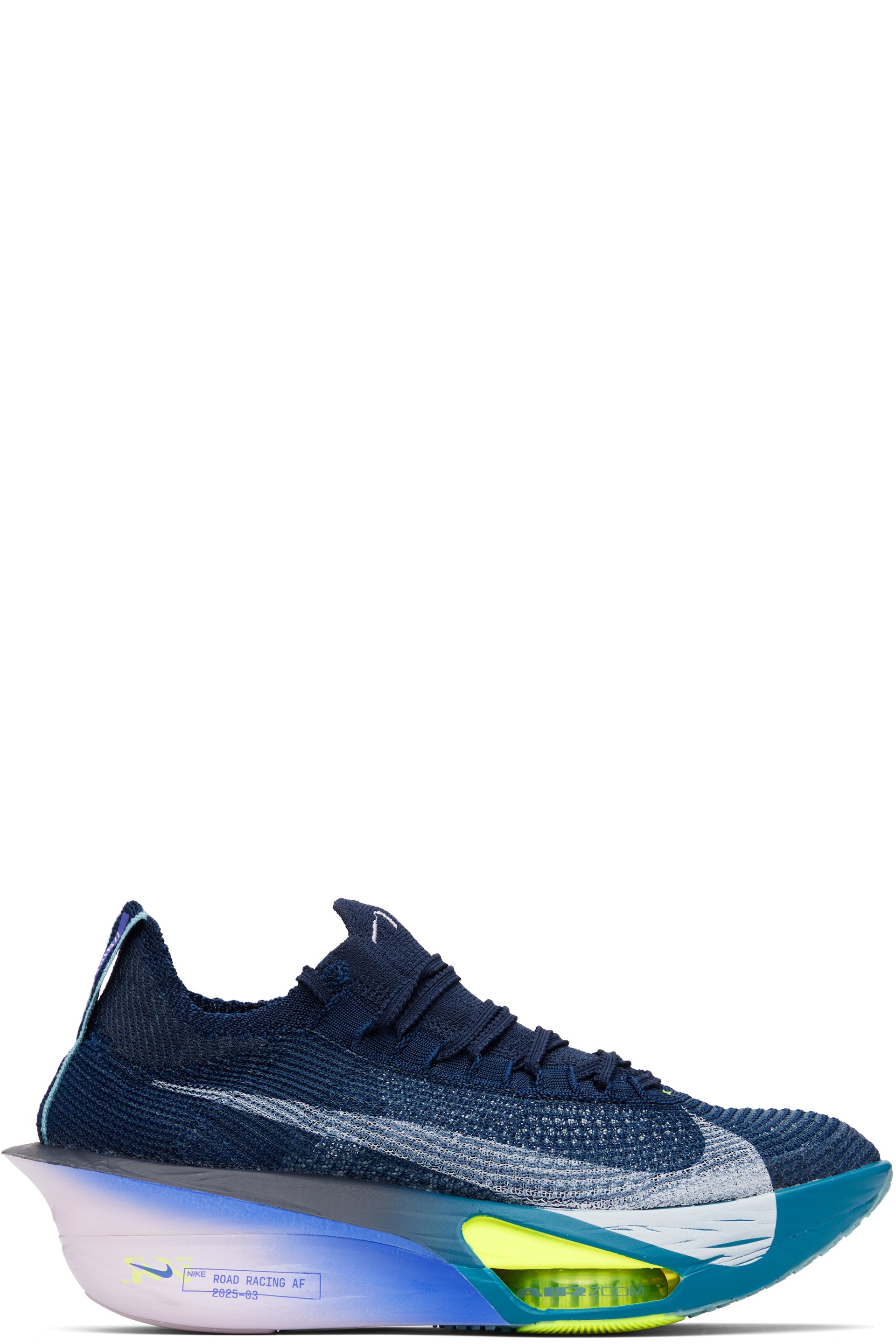 Nike - Baskets Alphafly 3 bleu marine