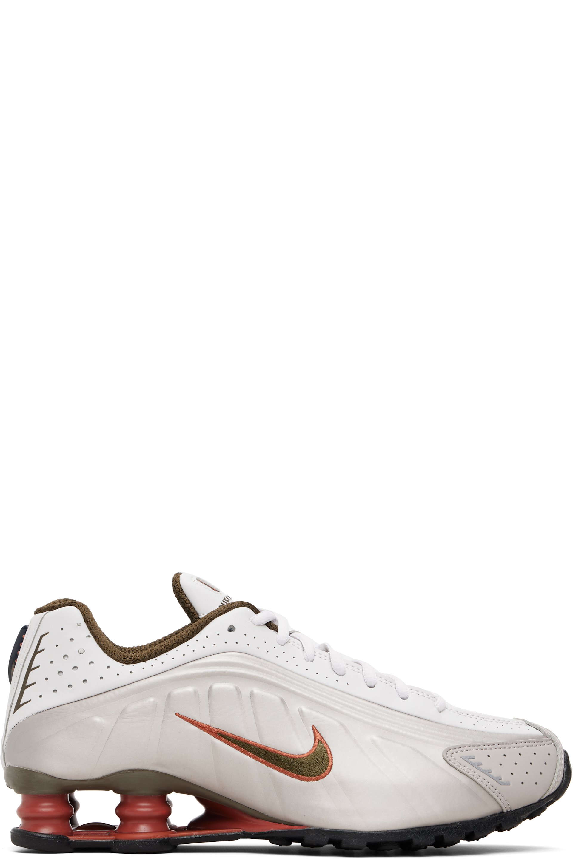 Nike - Taupe & Gray Shox R4 Sneakers