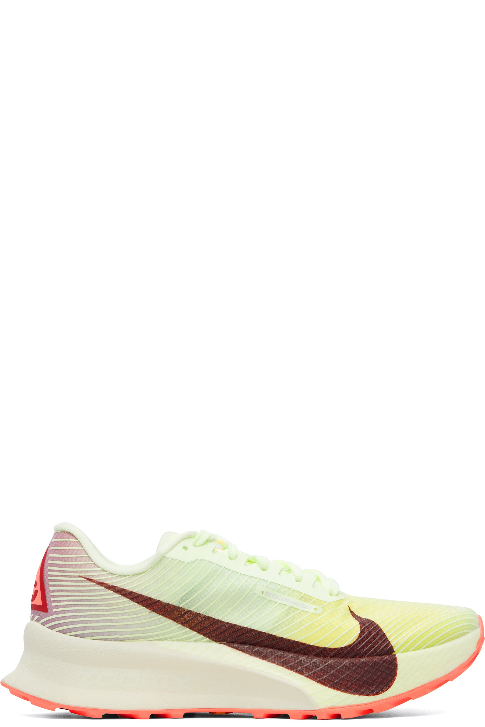 Nike - Green ACG Ultrafly Trail Sneakers