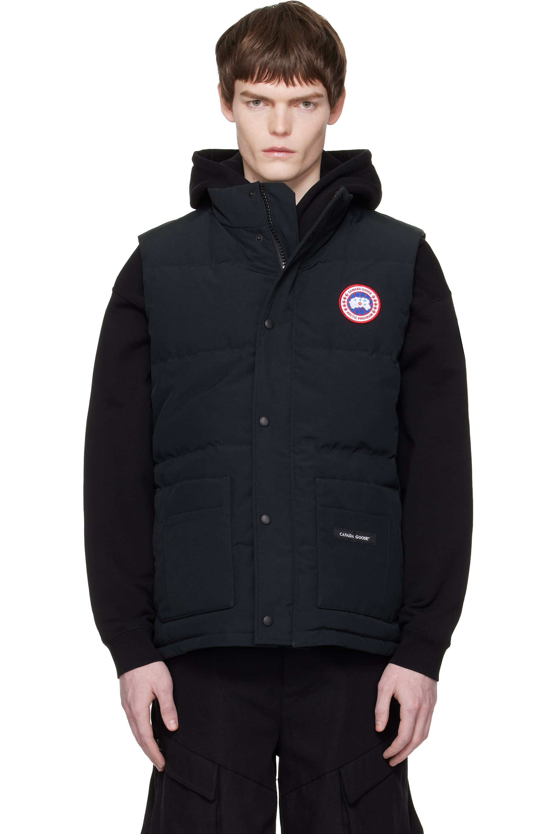 Canada Goose - Black Freestyle Crew Down Vest
