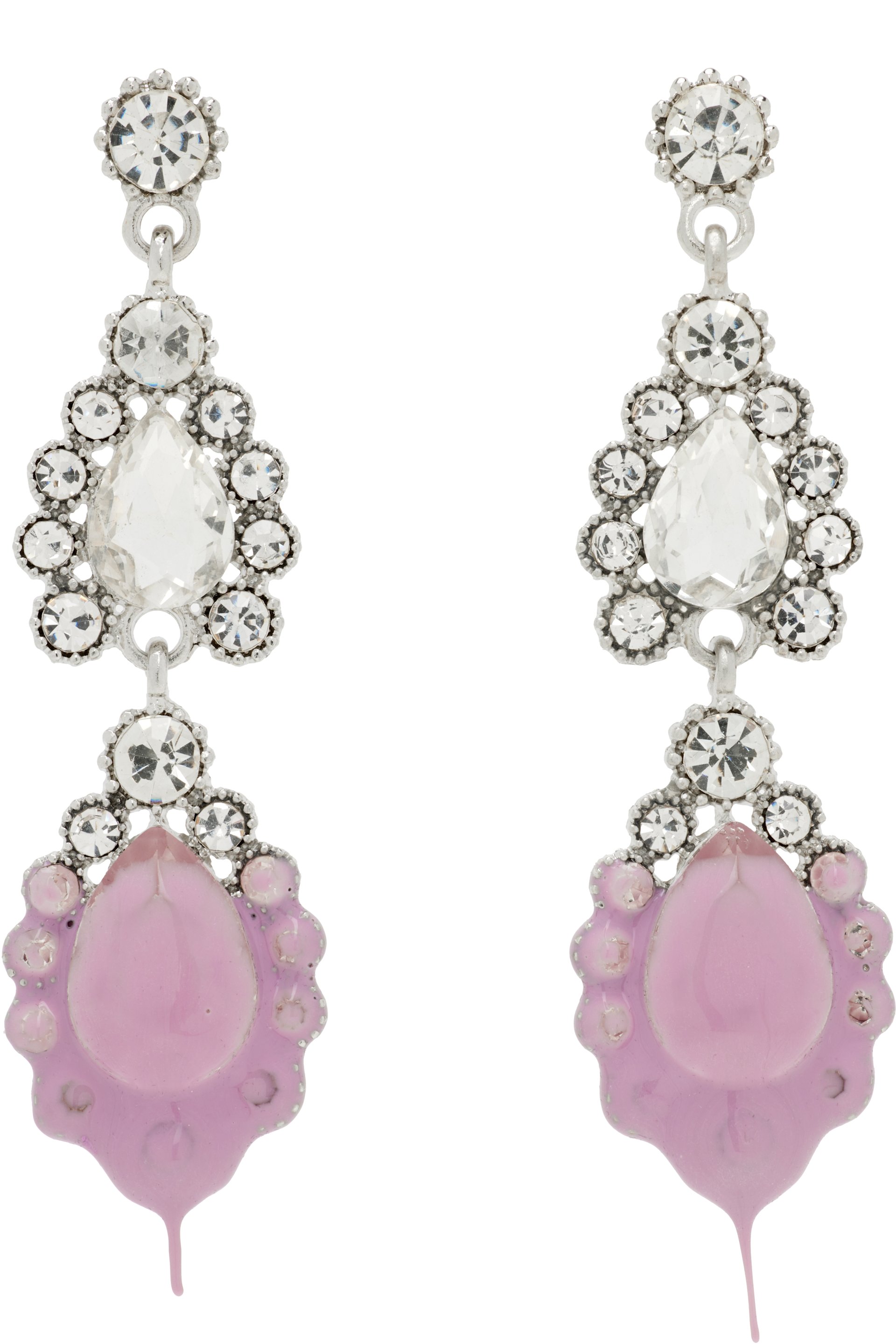 Ottolinger - Boucles d'oreilles à pendentif trempé