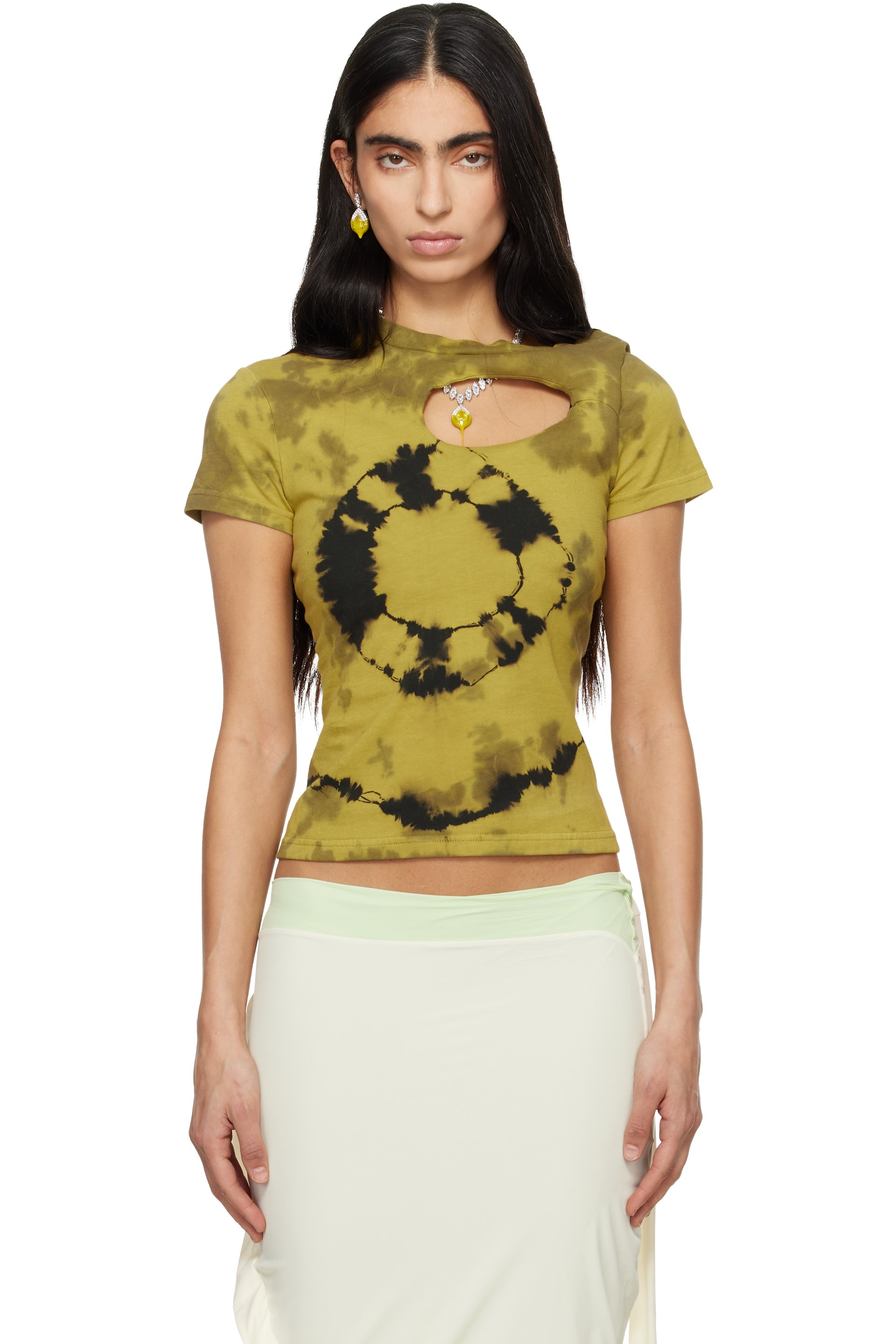 Ottolinger - T-shirt Donut Exo jaune