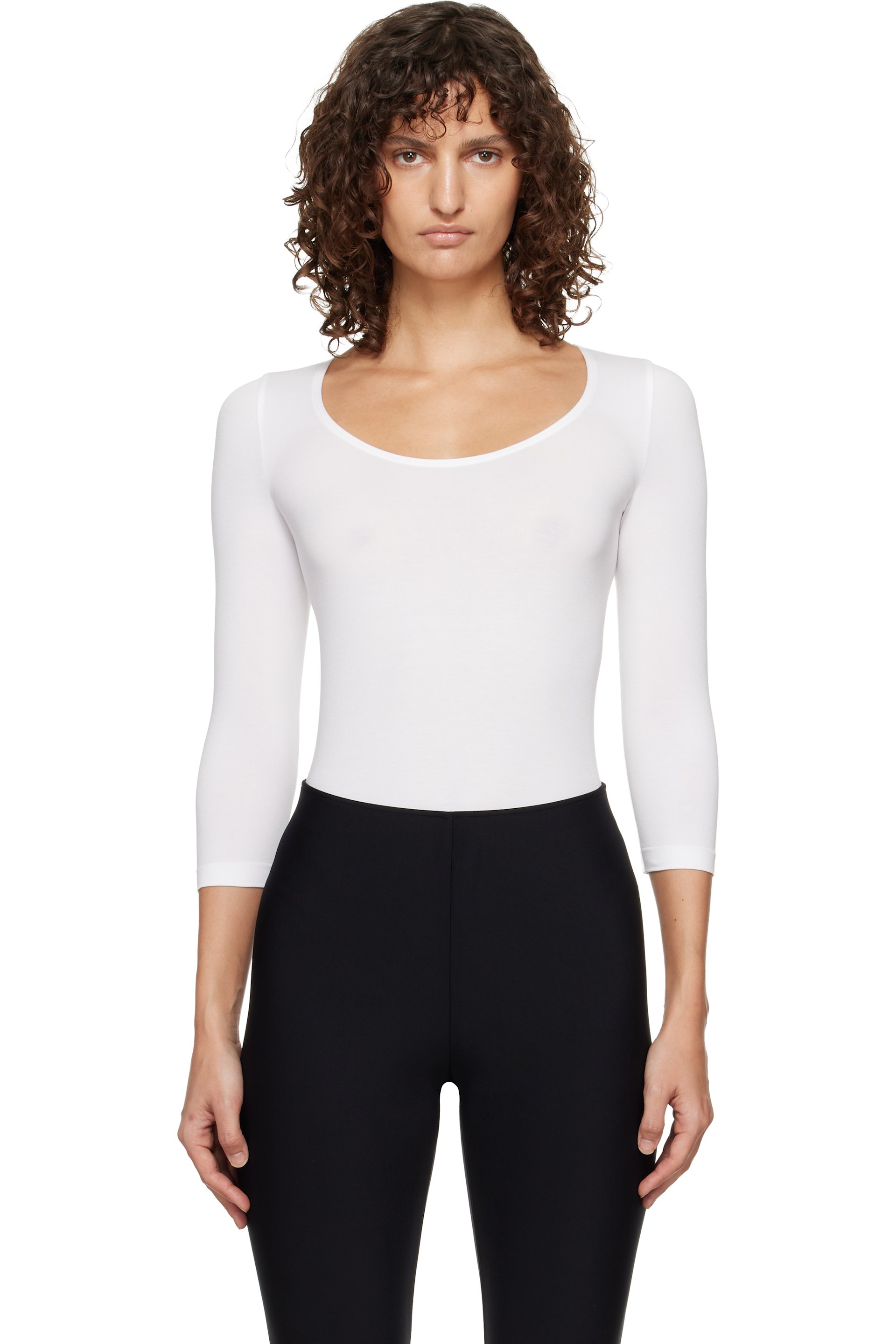 Wolford - White Tokio String Bodysuit