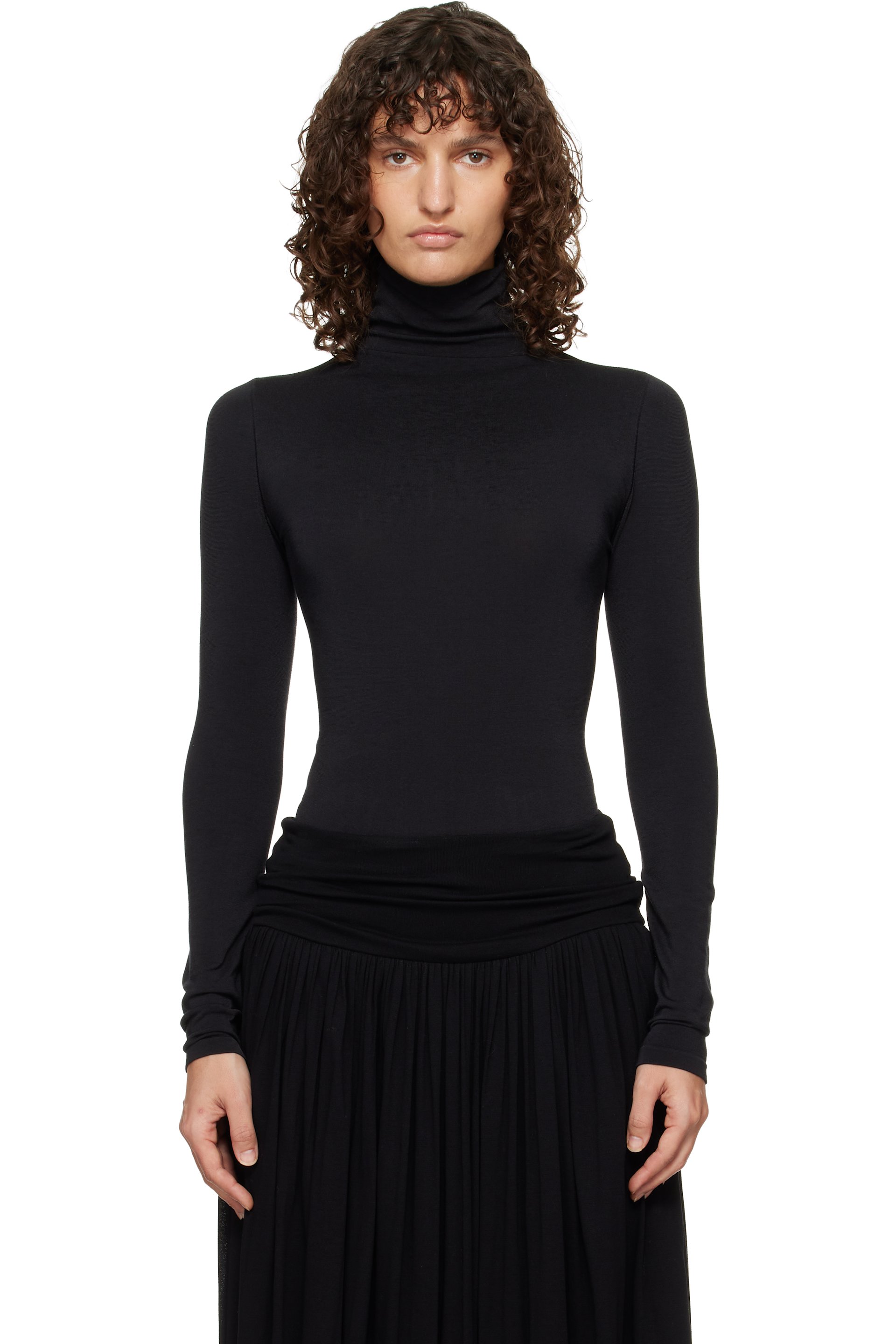 Wolford - Black Colorado String Bodysuit