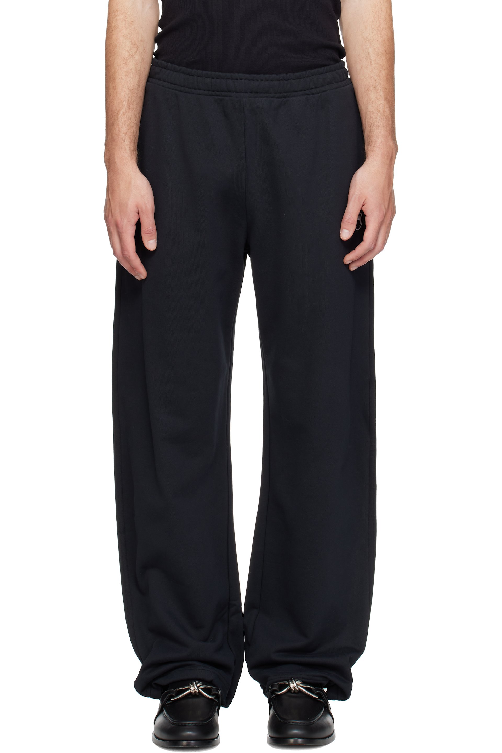Marine Serre - Black Moon Logo Sweatpants